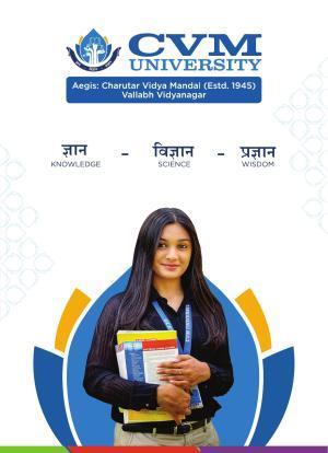 CVM University, Vallabh Vidyanagar Prospectus 2022