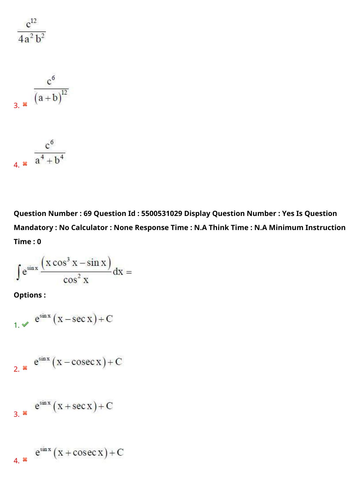AP EAPCET 2023 - 17 May 2023 Forenoon - Master Engineering Question Paper With Preliminary Keys Shift 1 - Page 59