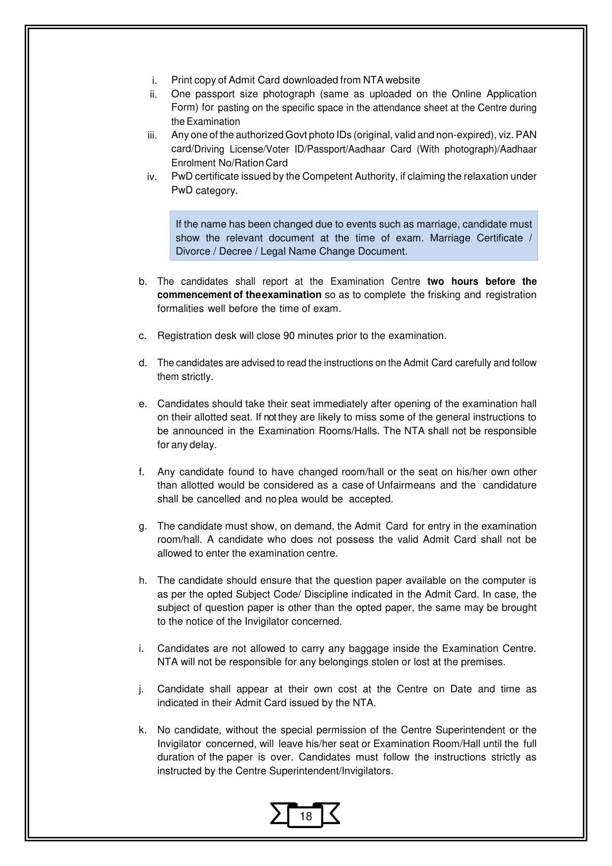 Graduate Pharmacy Aptitude Test (GPAT)-2023 - Page 21