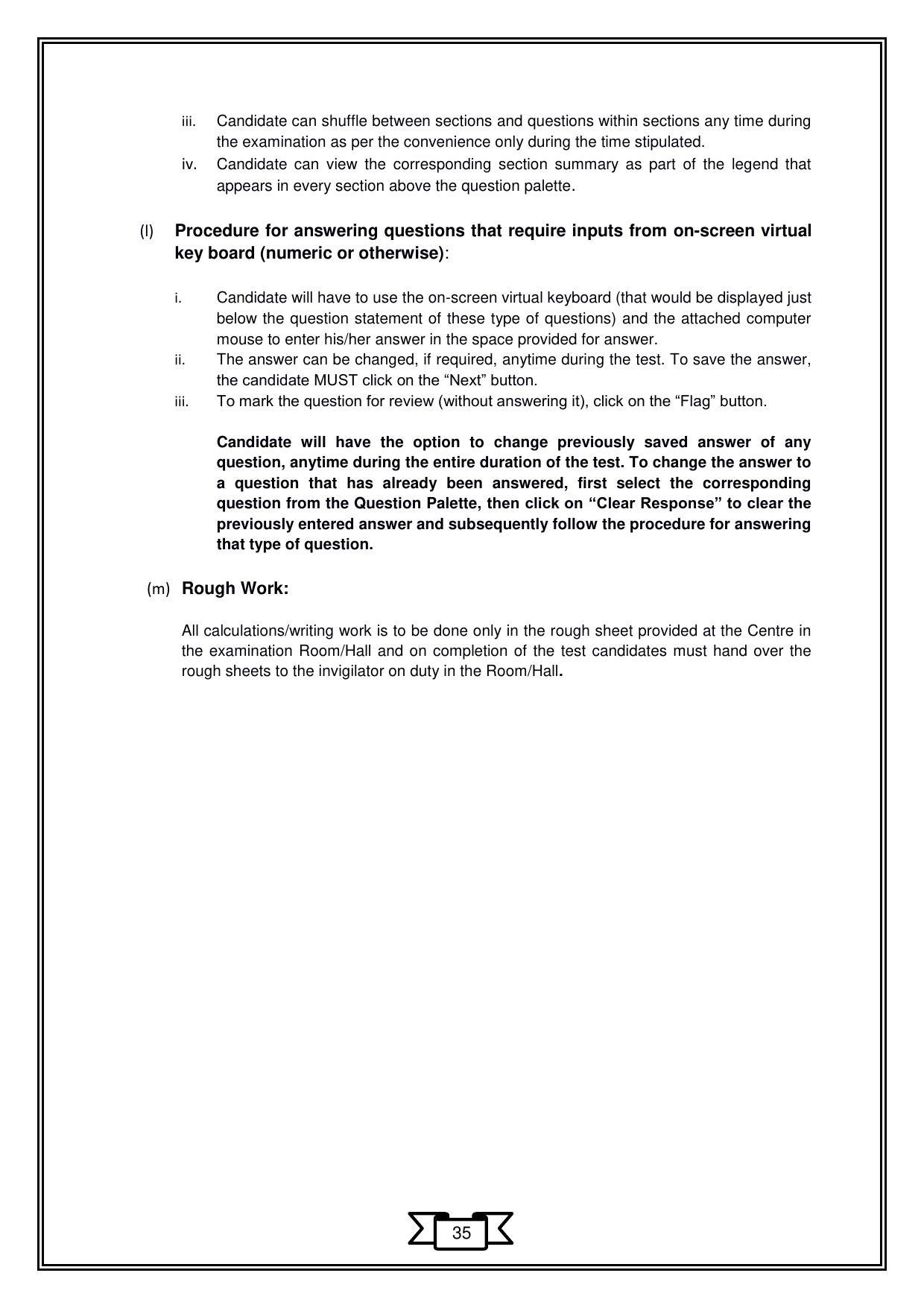 Graduate Pharmacy Aptitude Test (GPAT)-2023 - Page 38