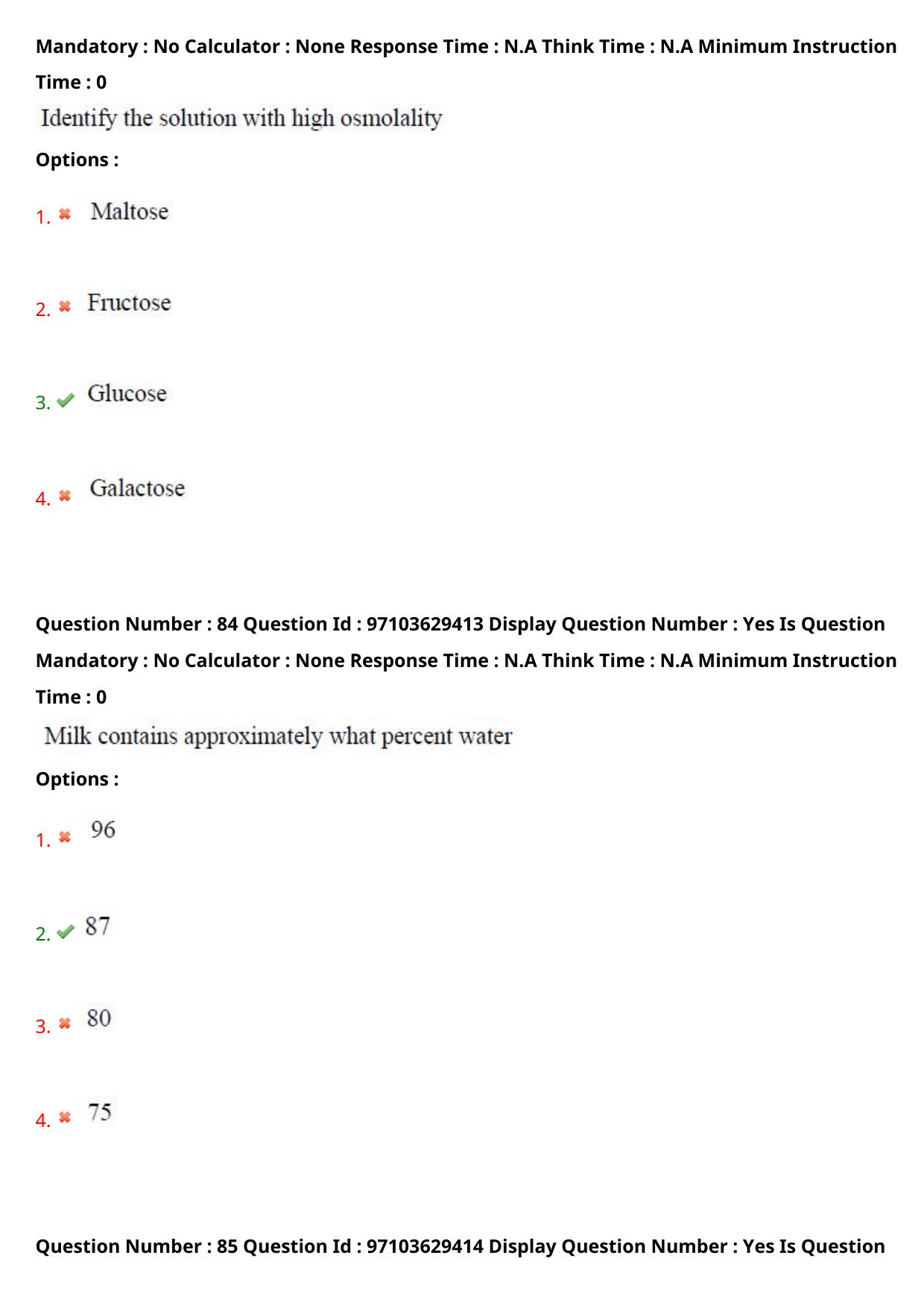 AP RCET 2024 Home Science Question Paper - Page 53