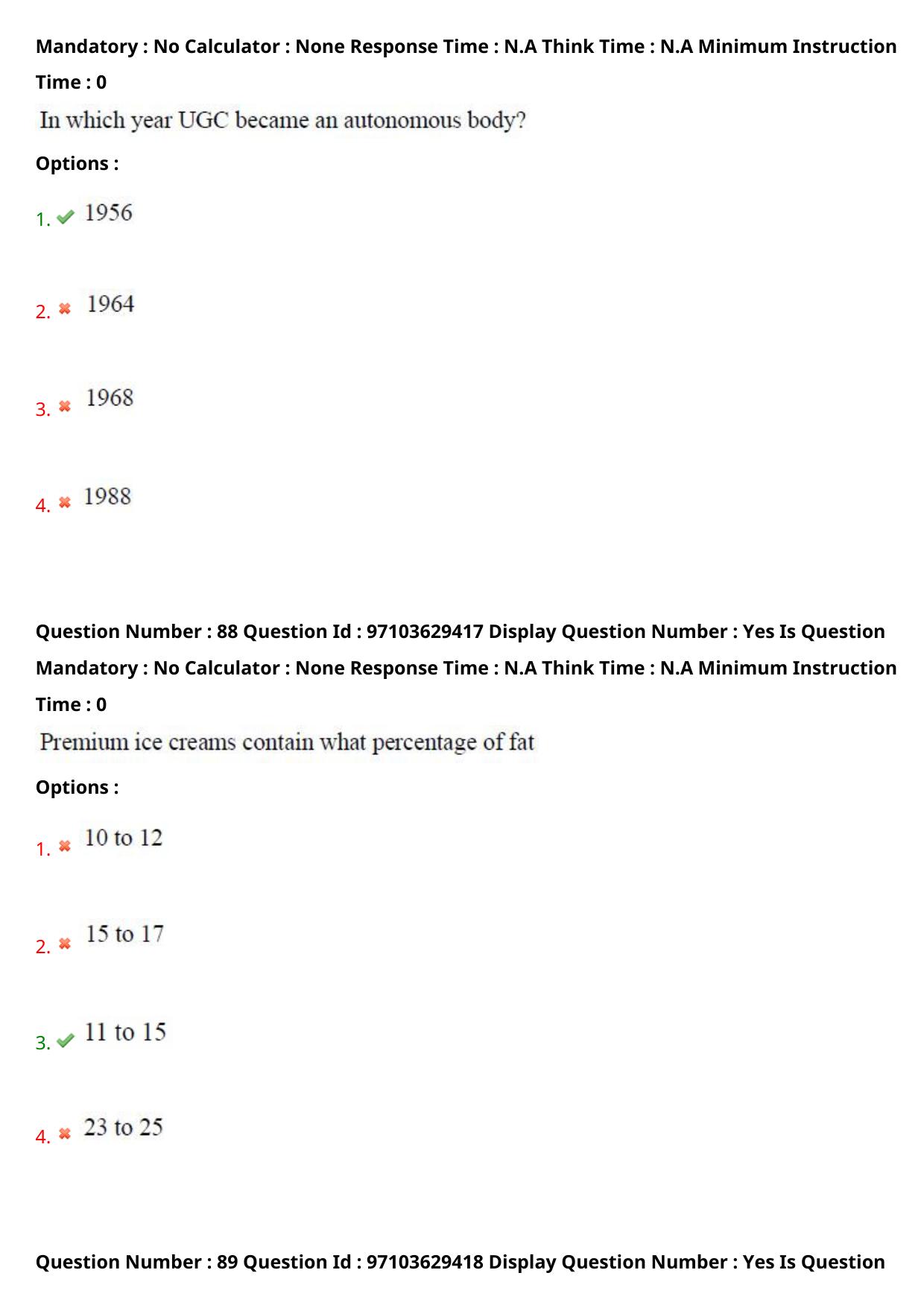 AP RCET 2024 Home Science Question Paper - Page 55