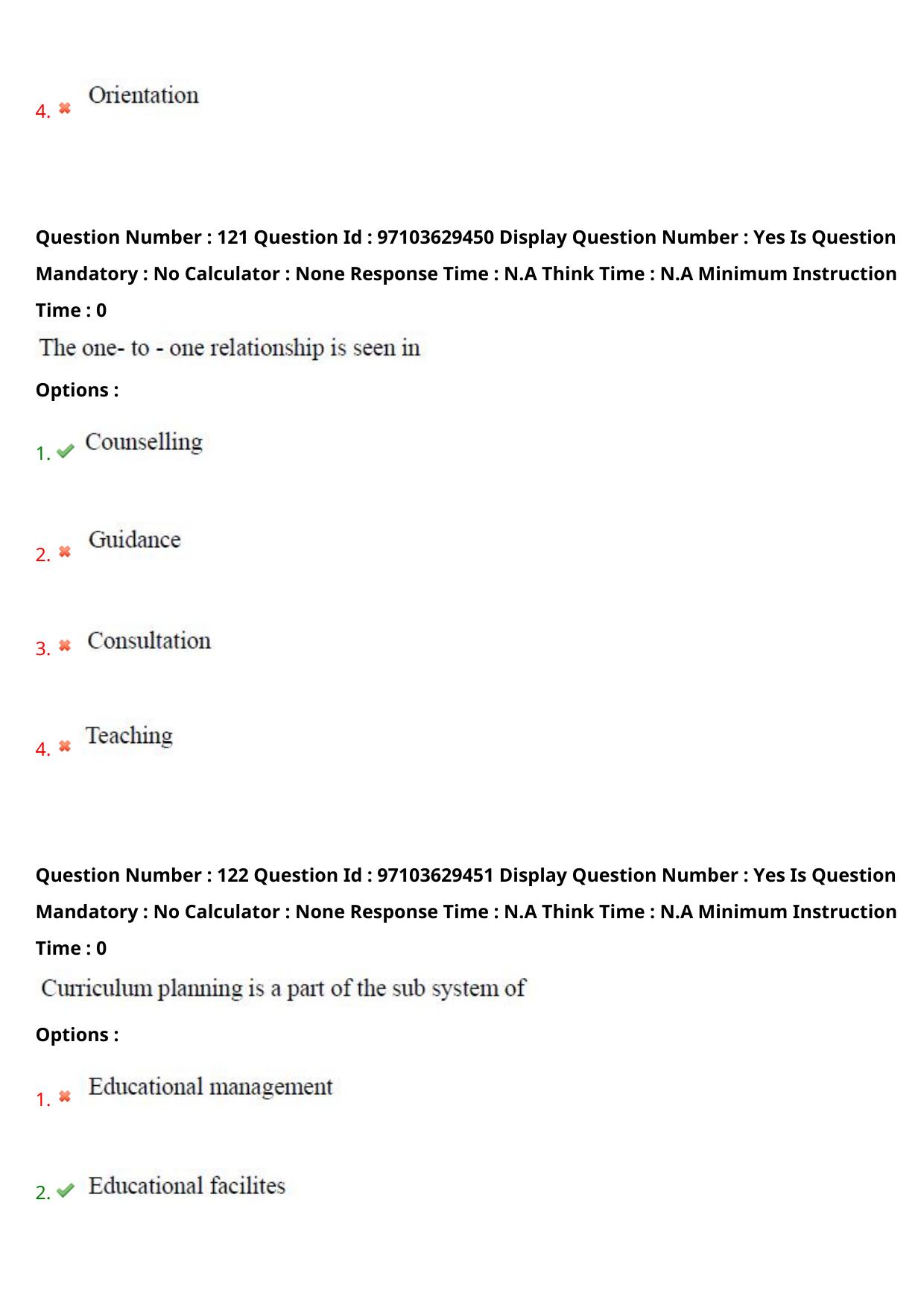 AP RCET 2024 Home Science Question Paper - Page 72