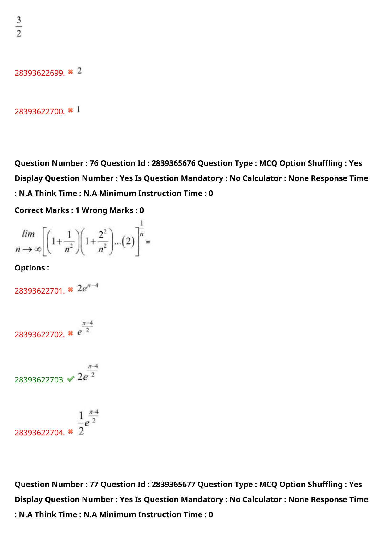 TS EAMCET 2023 Engineering Question Paper with Key (14 May 2023 Afternoon (English & Telugu) - Page 55