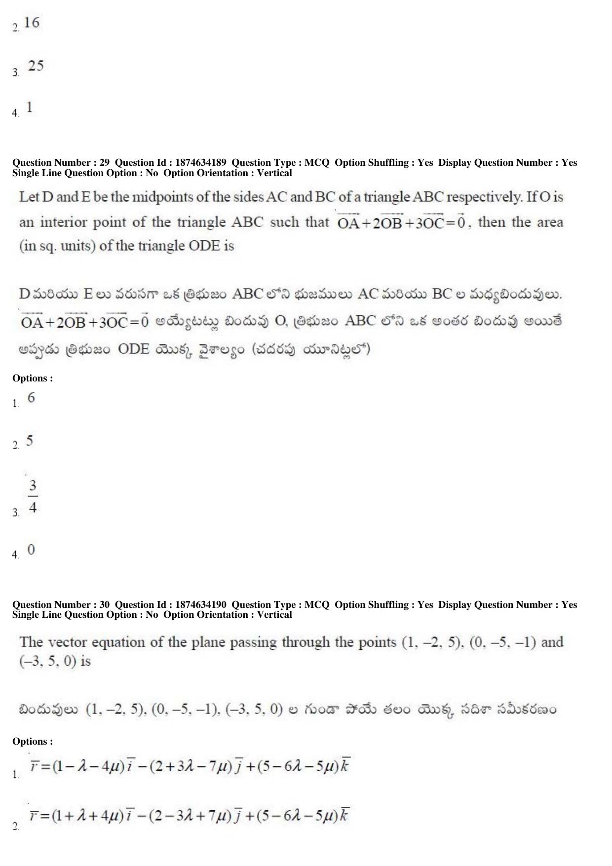 TS EAMCET 2019 Engineering Question Paper with Key (21 April 2019 Afternoon) - Page 18