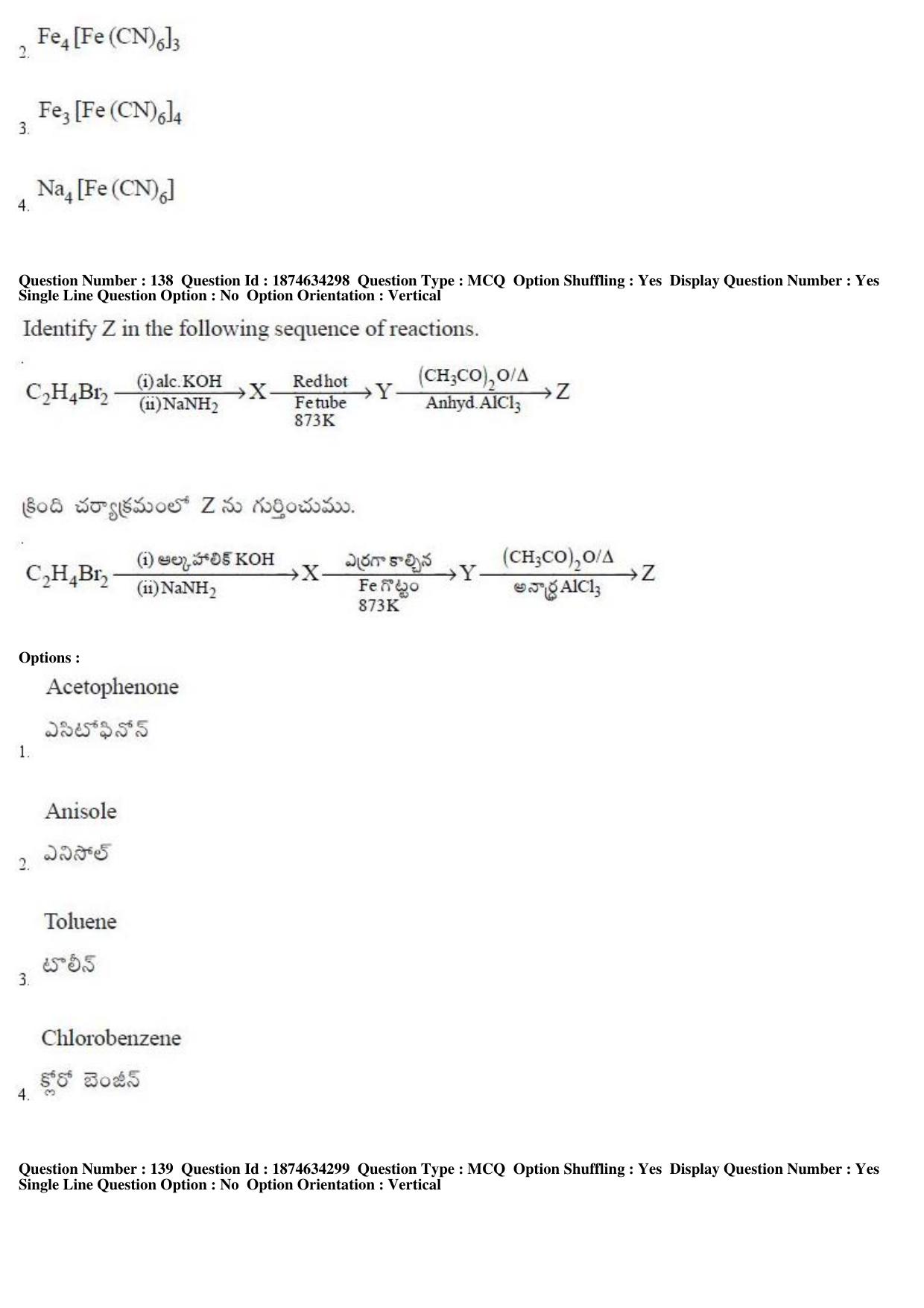 TS EAMCET 2019 Engineering Question Paper with Key (21 April 2019 Afternoon) - Page 81