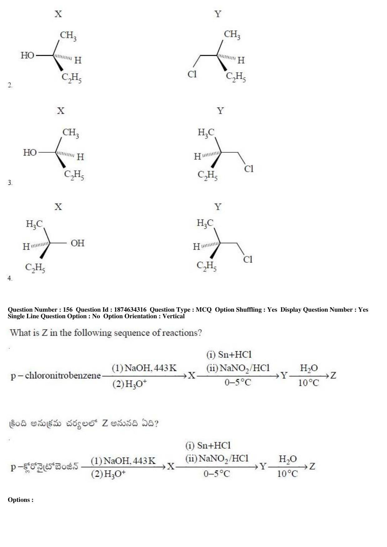 TS EAMCET 2019 Engineering Question Paper with Key (21 April 2019 Afternoon) - Page 92