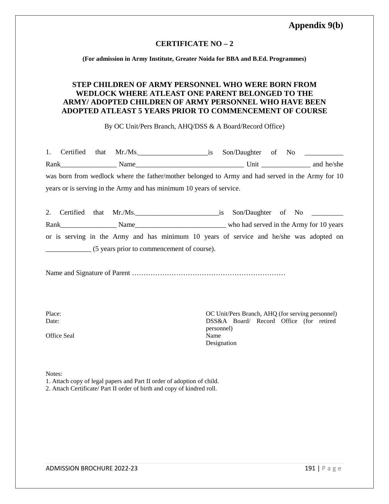 Guru Gobind Singh Indraprastha University (GGSIPU), Delhi Admission Brochure 2022-23 - Page 212