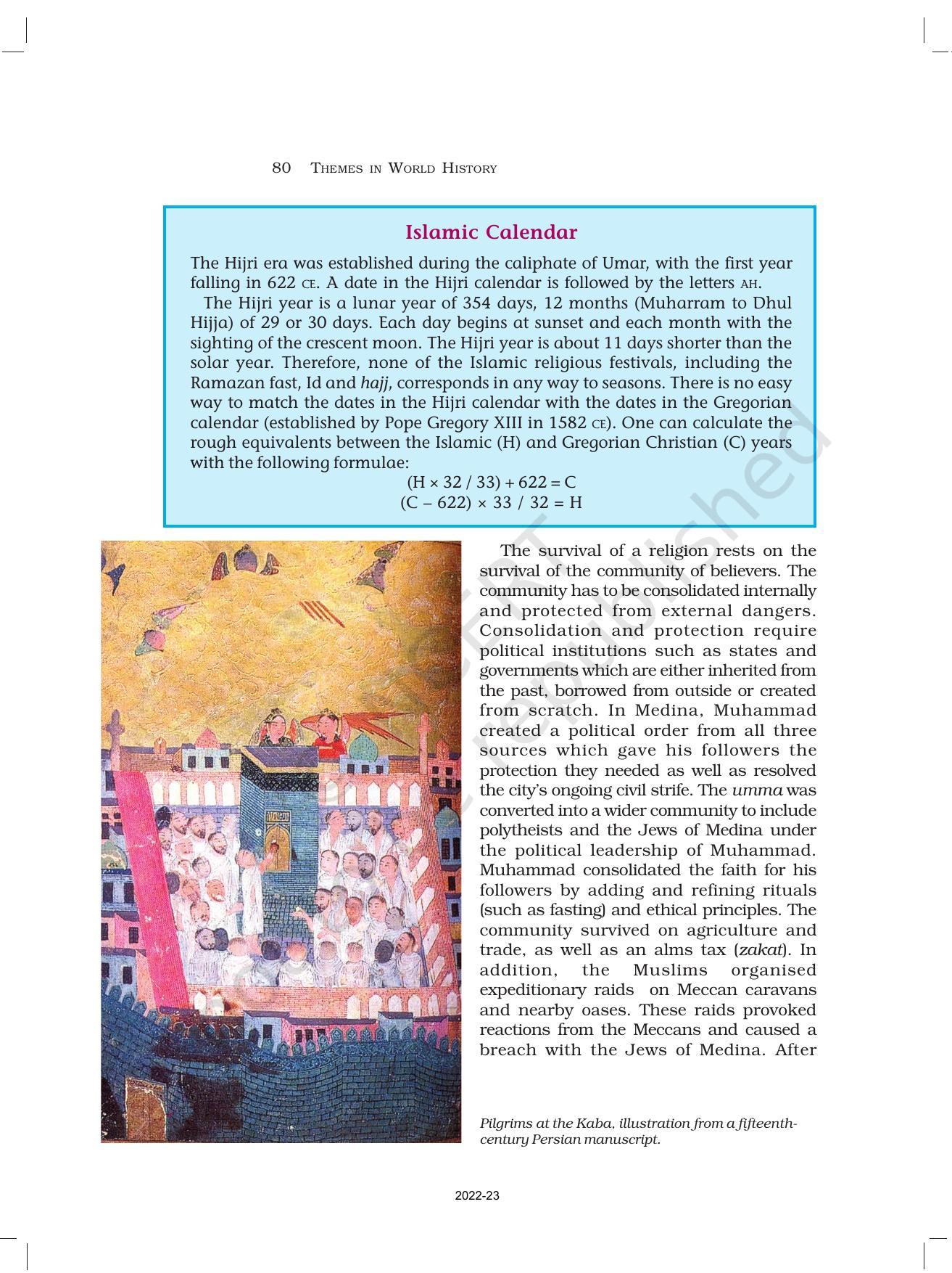 NCERT Book for Class 11 History Chapter 4 The Central Islamic Lands - Page 4