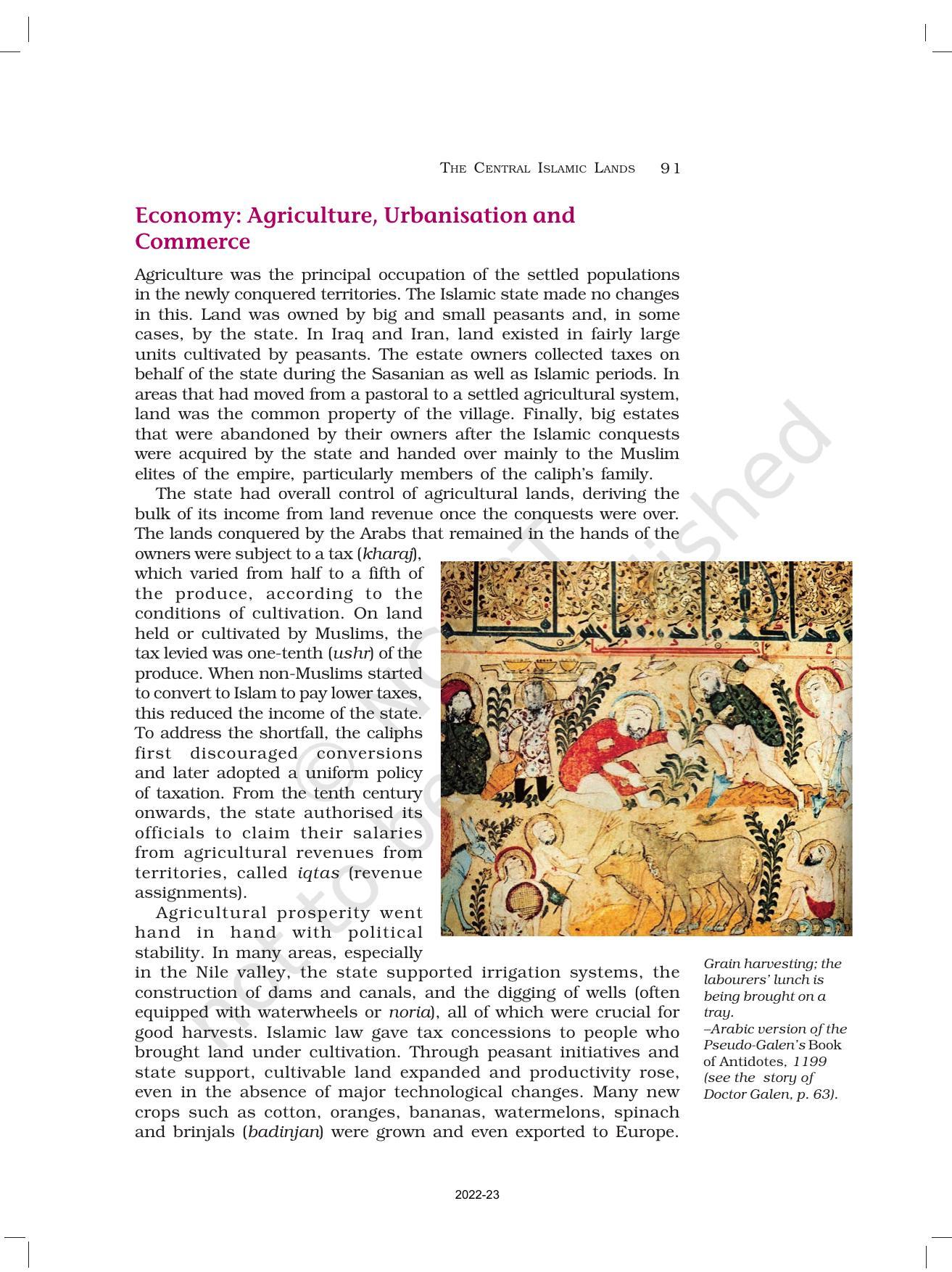 NCERT Book for Class 11 History Chapter 4 The Central Islamic Lands - Page 15