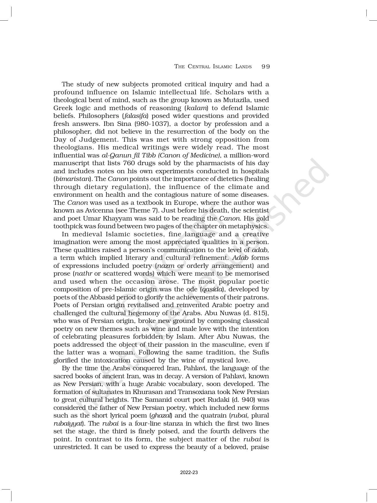 NCERT Book for Class 11 History Chapter 4 The Central Islamic Lands - Page 23