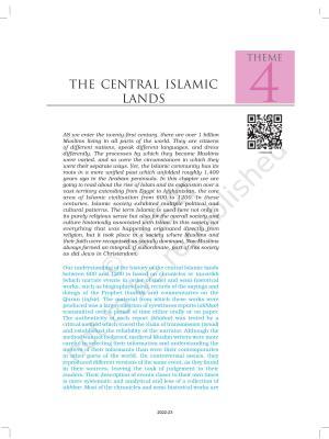NCERT Book for Class 11 History Chapter 4 The Central Islamic Lands
