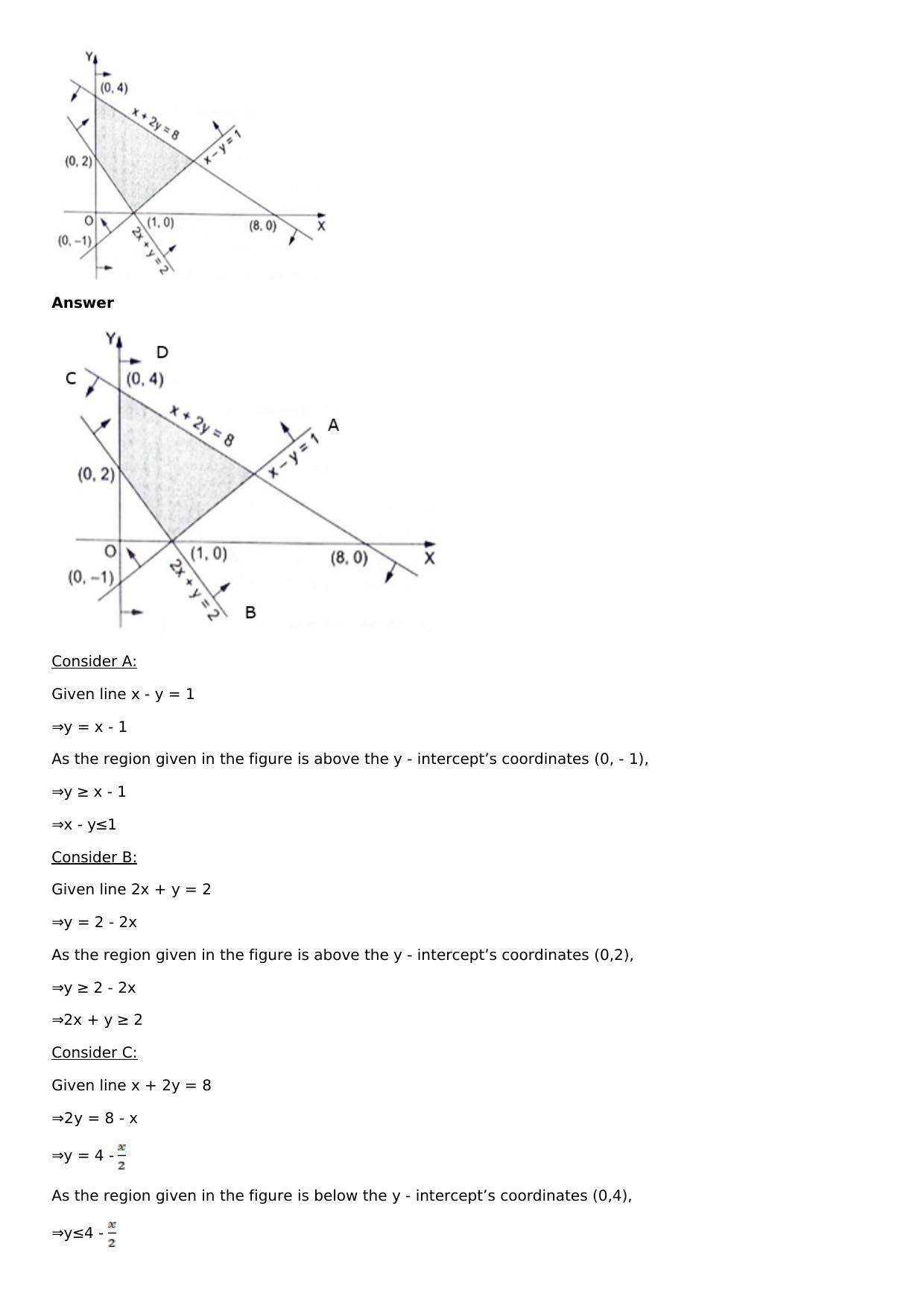 Chapter 33: Linear Programming Solutions: RS Aggarwal Class 12 Solutions  - Page 21