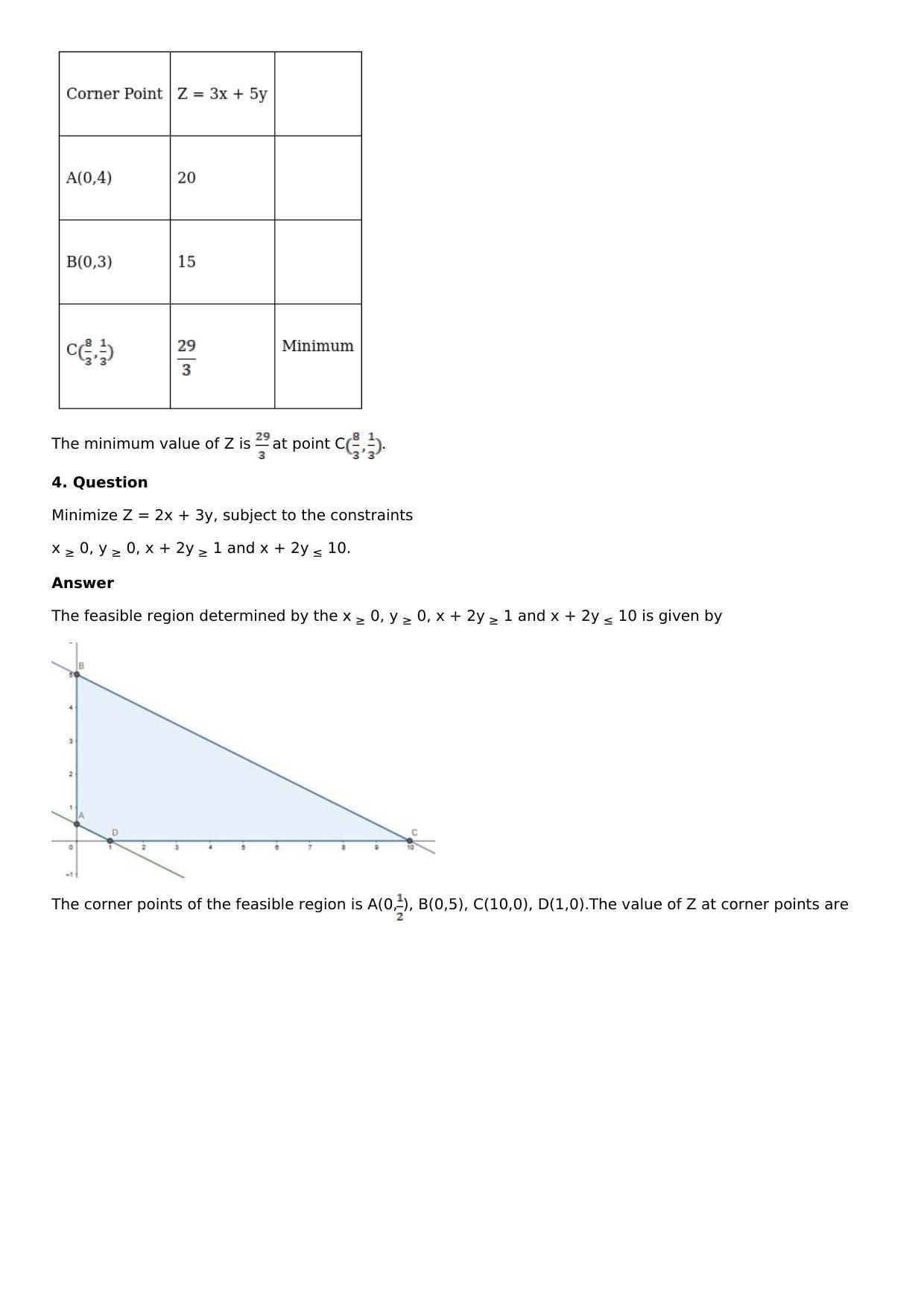 Chapter 33: Linear Programming Solutions: RS Aggarwal Class 12 Solutions  - Page 27