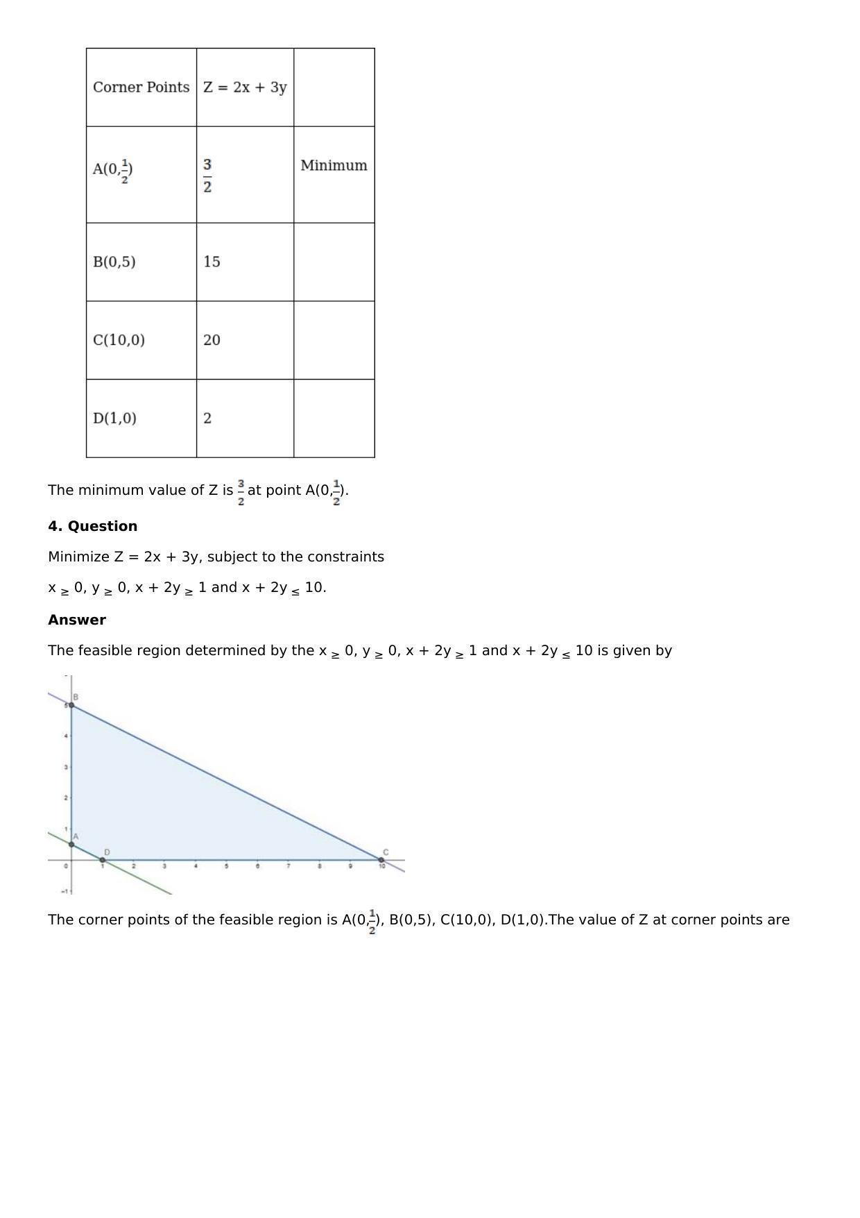 Chapter 33: Linear Programming Solutions: RS Aggarwal Class 12 Solutions  - Page 28