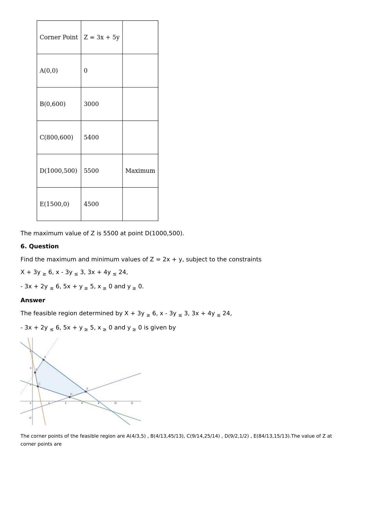 Chapter 33: Linear Programming Solutions: RS Aggarwal Class 12 Solutions  - Page 31