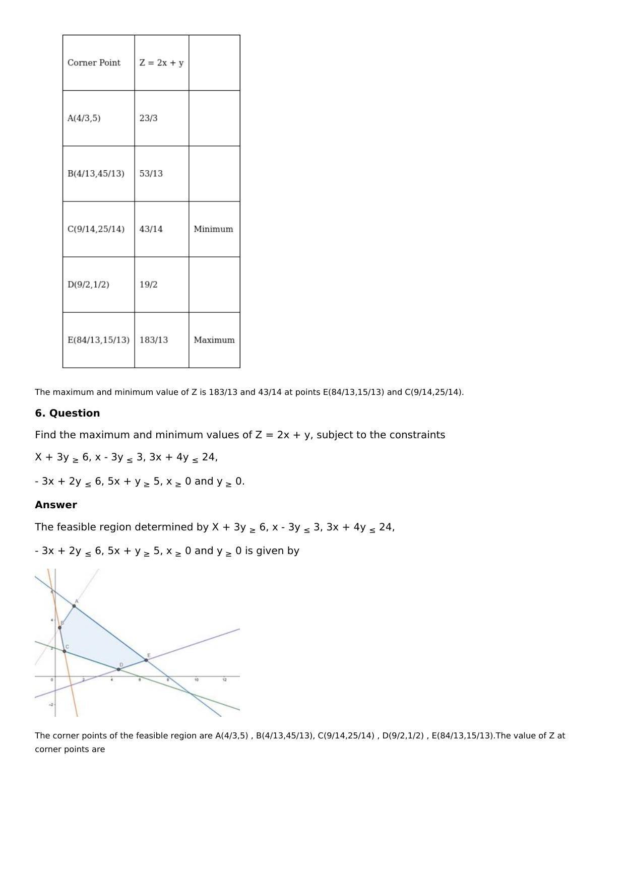 Chapter 33: Linear Programming Solutions: RS Aggarwal Class 12 Solutions  - Page 32
