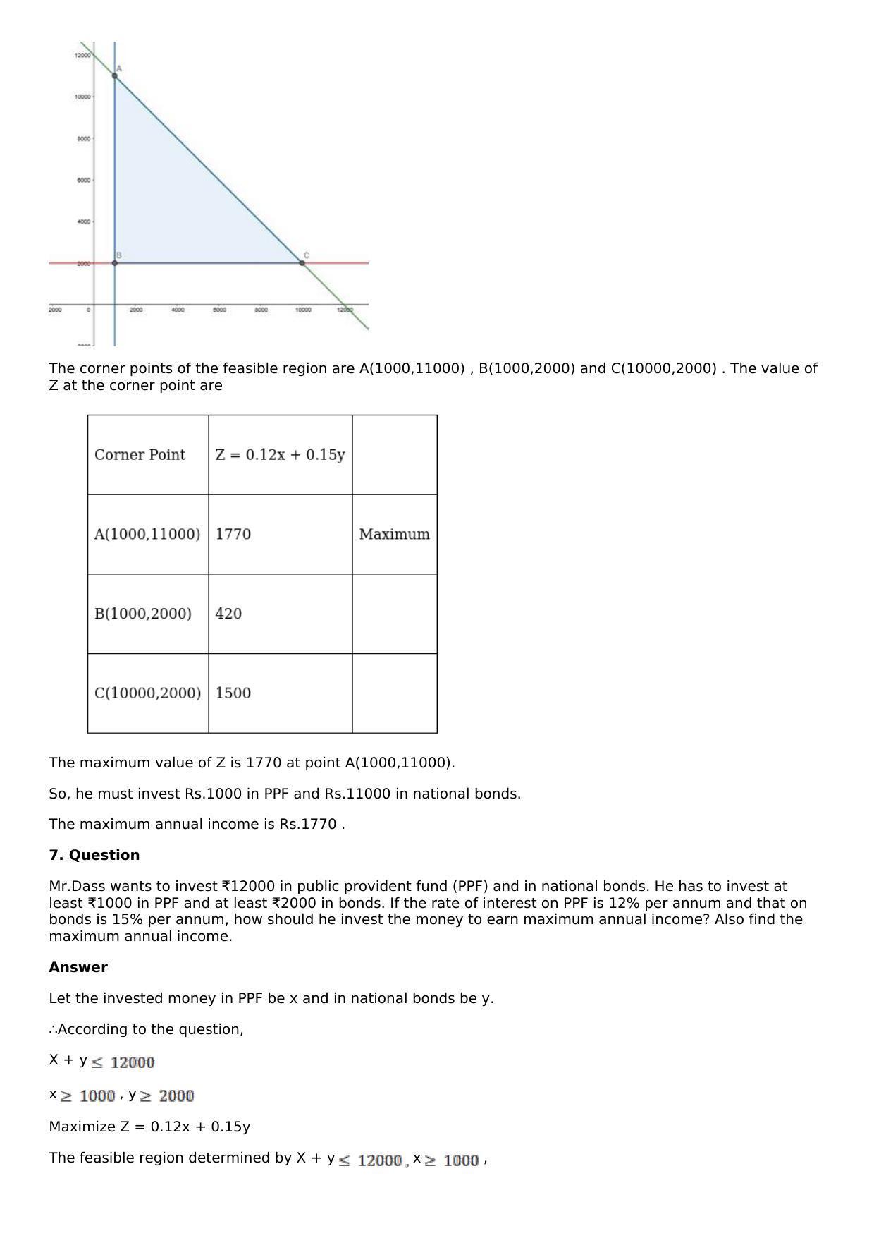 Chapter 33: Linear Programming Solutions: RS Aggarwal Class 12 Solutions  - Page 34