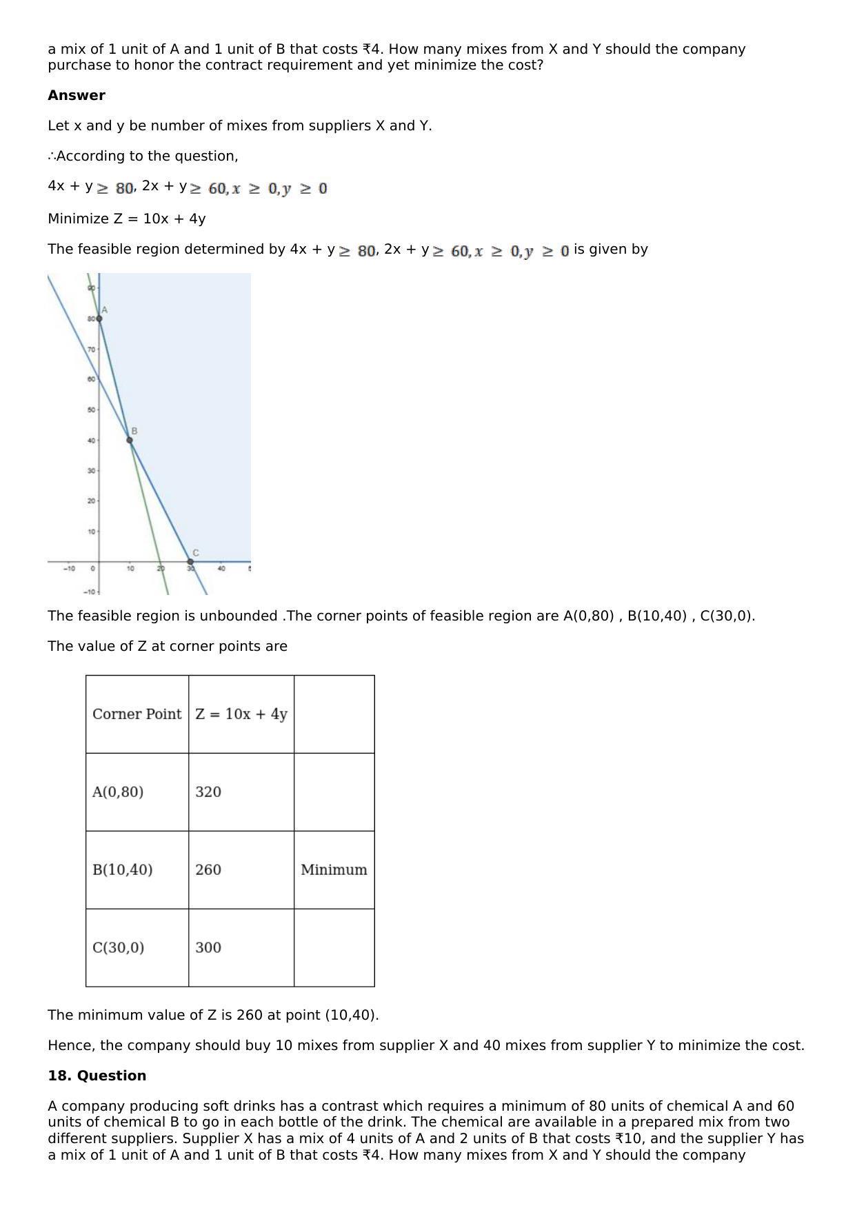 Chapter 33: Linear Programming Solutions: RS Aggarwal Class 12 Solutions  - Page 57