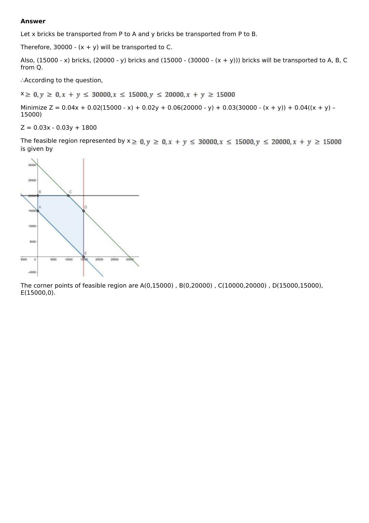 Chapter 33: Linear Programming Solutions: RS Aggarwal Class 12 Solutions  - Page 76