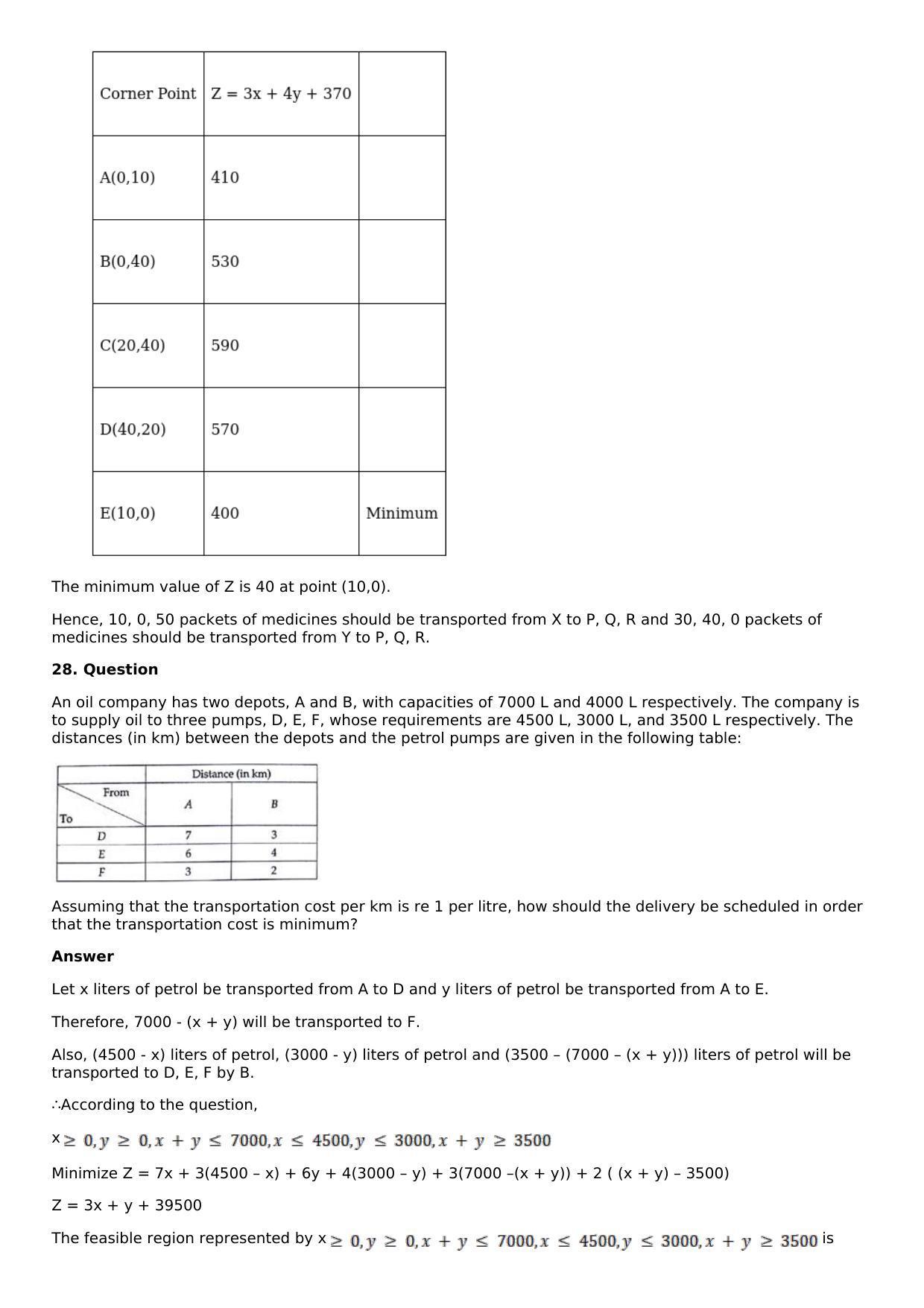 Chapter 33: Linear Programming Solutions: RS Aggarwal Class 12 Solutions  - Page 80