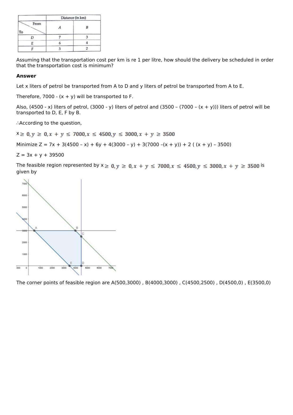 Chapter 33: Linear Programming Solutions: RS Aggarwal Class 12 Solutions  - Page 82