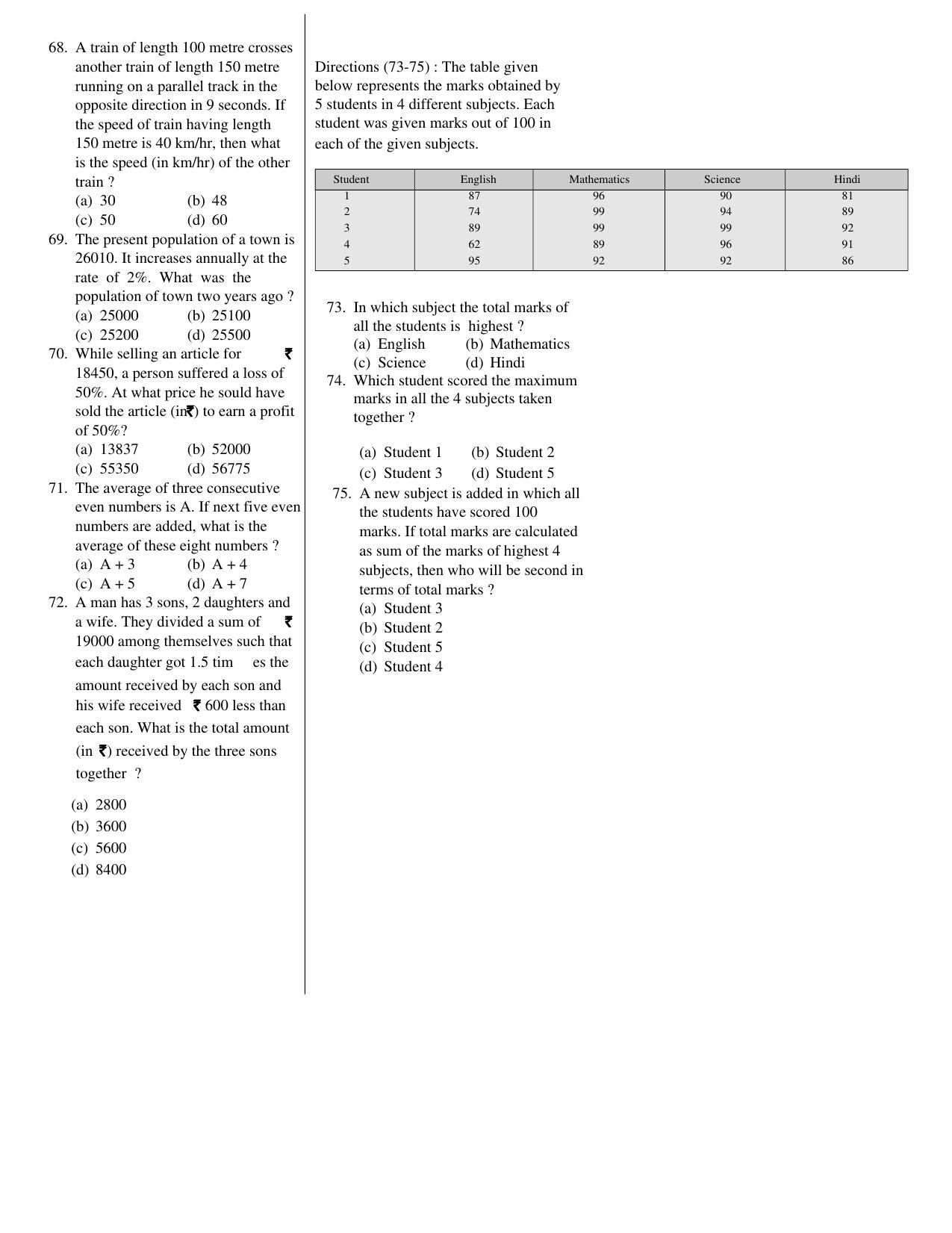CUET General Knowledge Paper 1 - Page 4