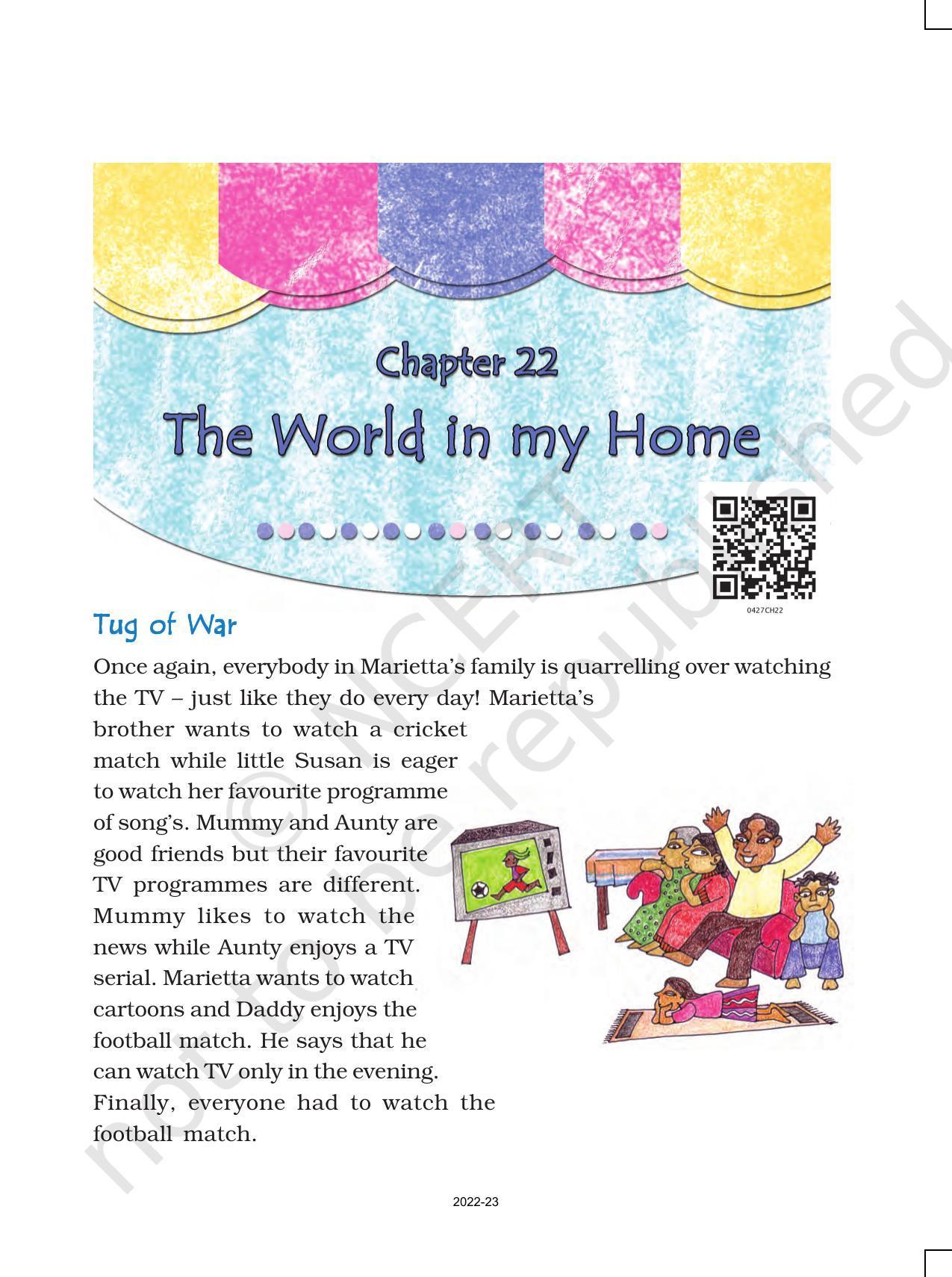 NCERT Book for Class 4 EVS Chapter 22 The World in my Home - Page 1