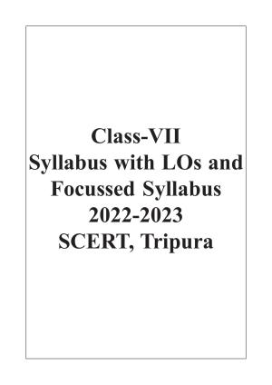 TBSE Class 7 Syllabus