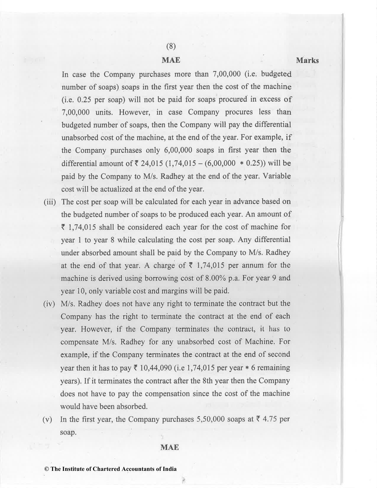 CA Final Jan 2021 Question Paper - Paper 6E – Global Financial Reporting Standards - Page 8
