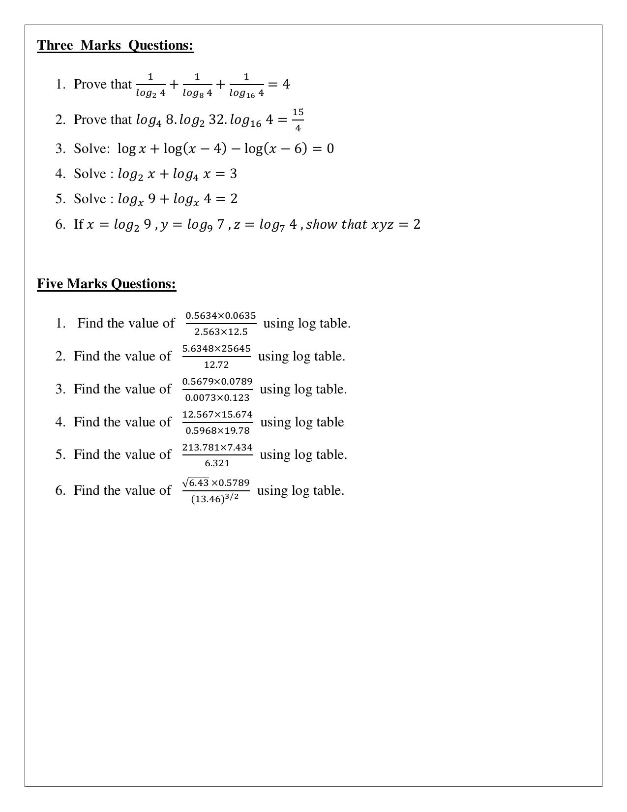 Karnataka 1st PUC Question Bank 2025 Basic Maths - Page 15