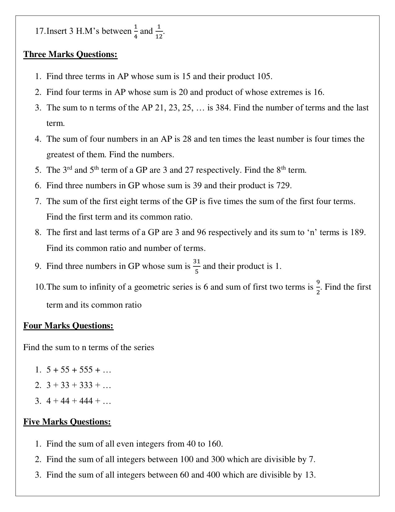 Karnataka 1st PUC Question Bank 2025 Basic Maths - Page 18
