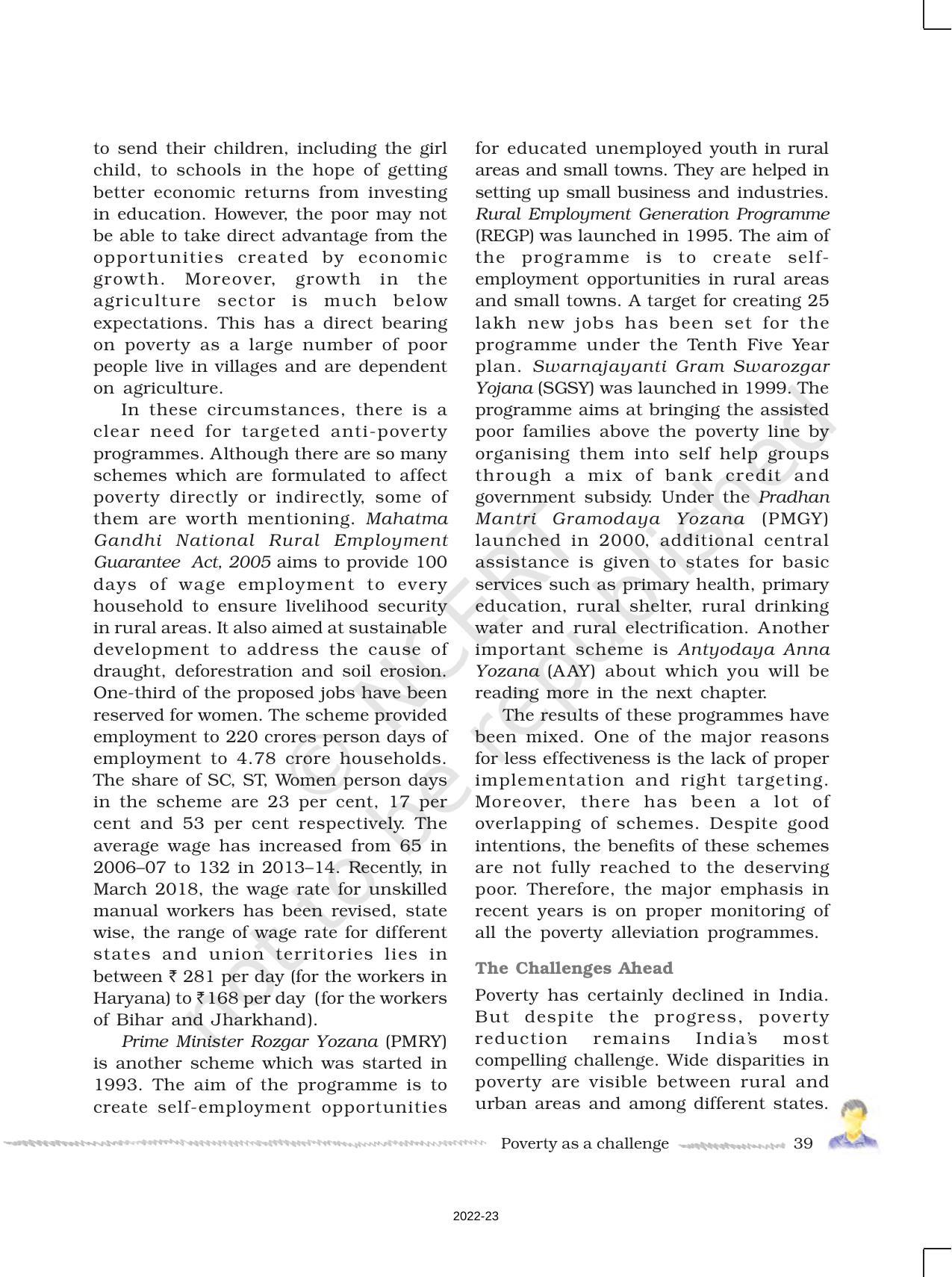 NCERT Book for Class 9 Economics Chapter 3 Poverty as a Challenge - Page 11