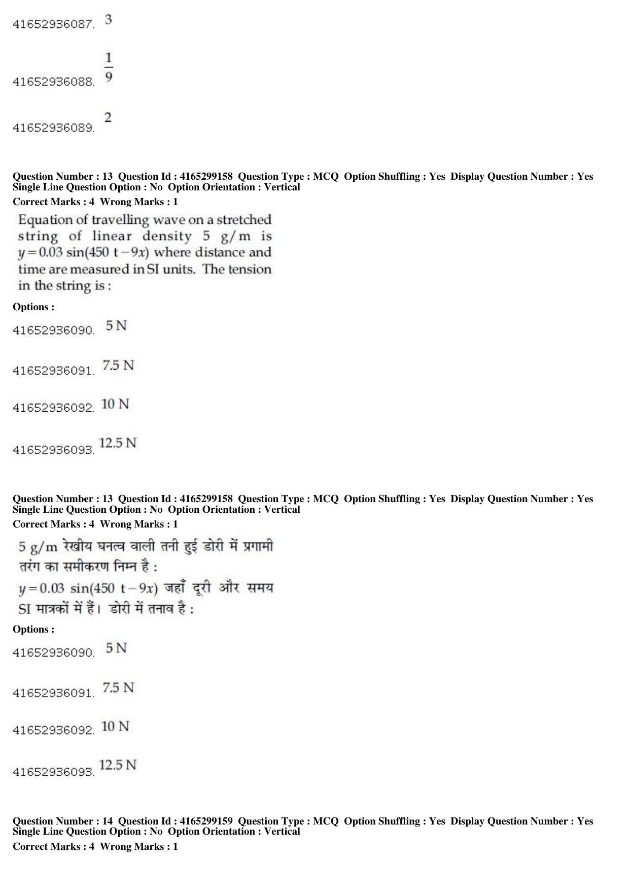 JEE Main 2019 Paper I Question Paper (11th Jan 2019 Shift 1) - Page 14