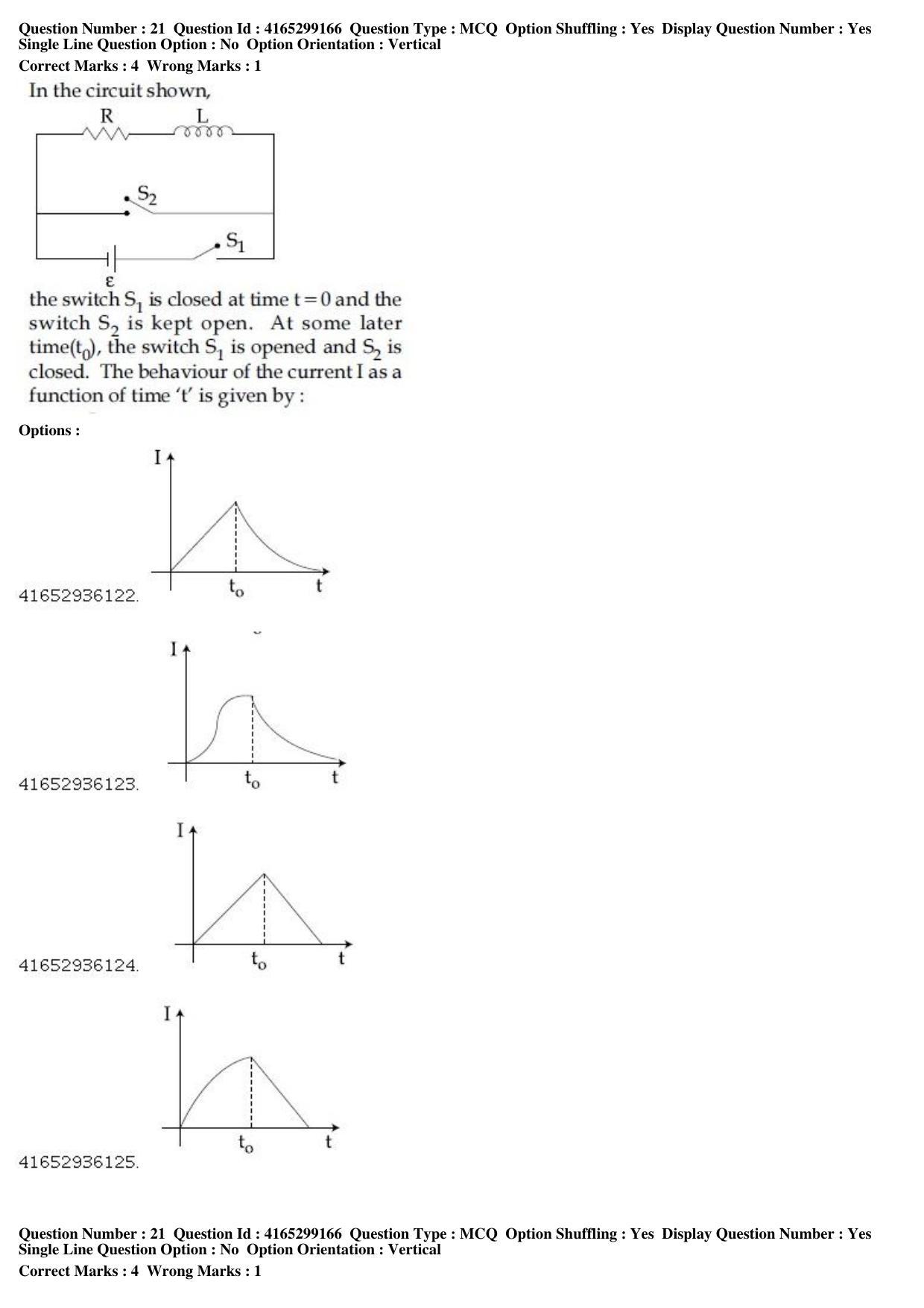 JEE Main 2019 Paper I Question Paper (11th Jan 2019 Shift 1) - Page 22
