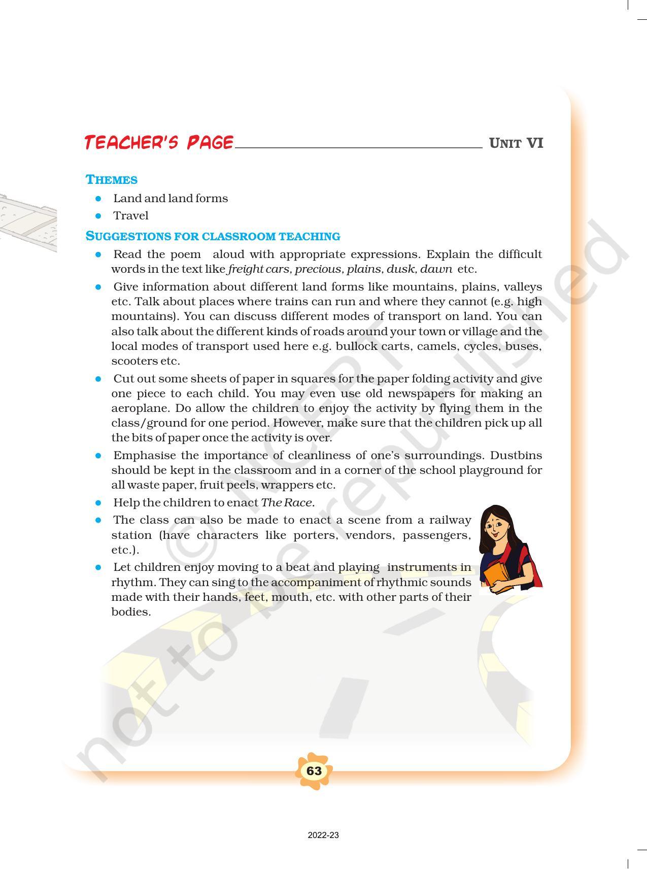 NCERT Book for Class 3 English: Unit VI.1-Trains - Page 11