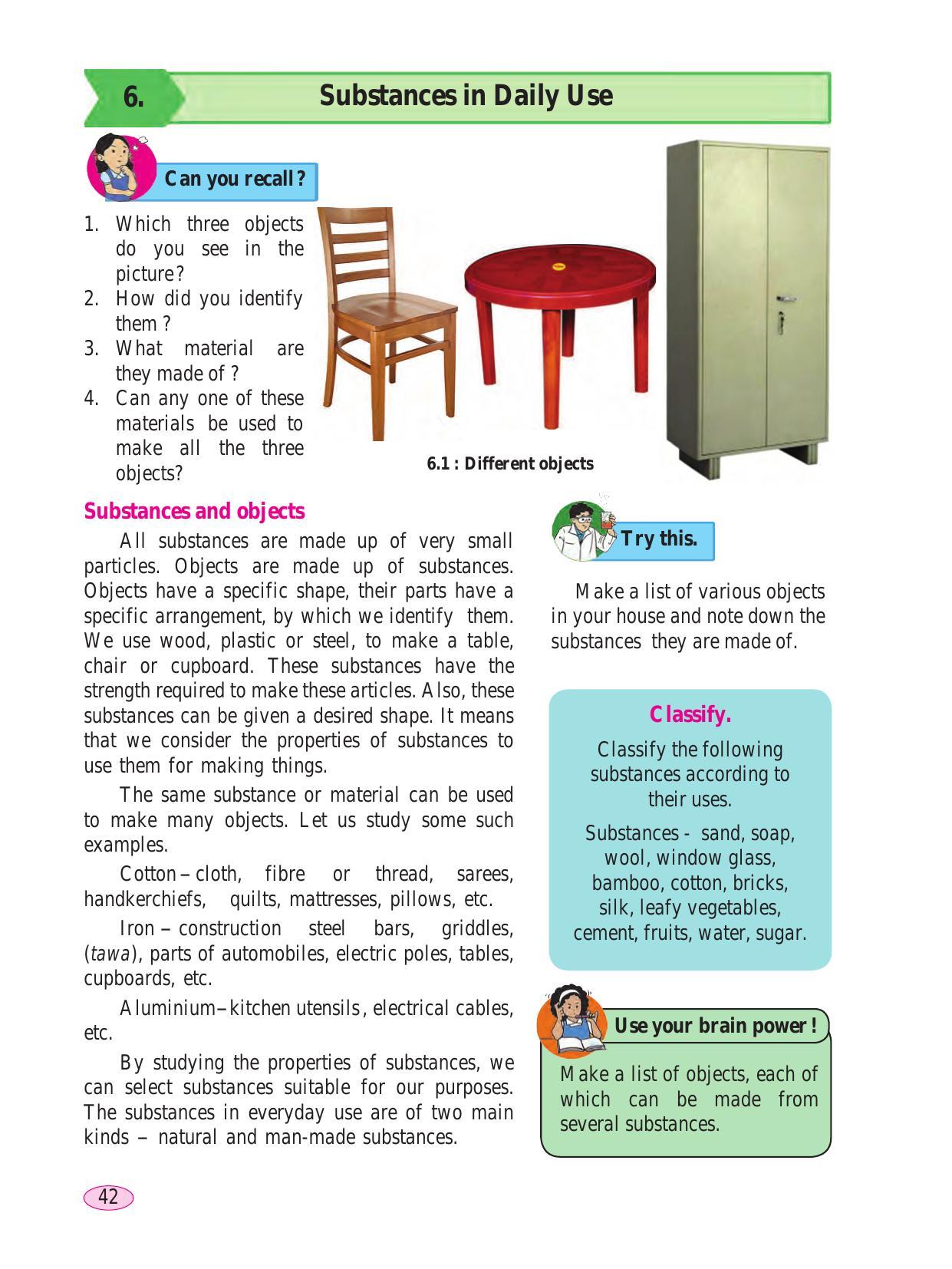 Maharashtra Board Class 6 Science Textbook - Page 52