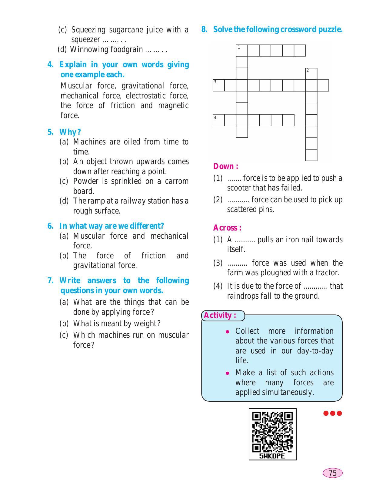Maharashtra Board Class 6 Science Textbook - Page 85