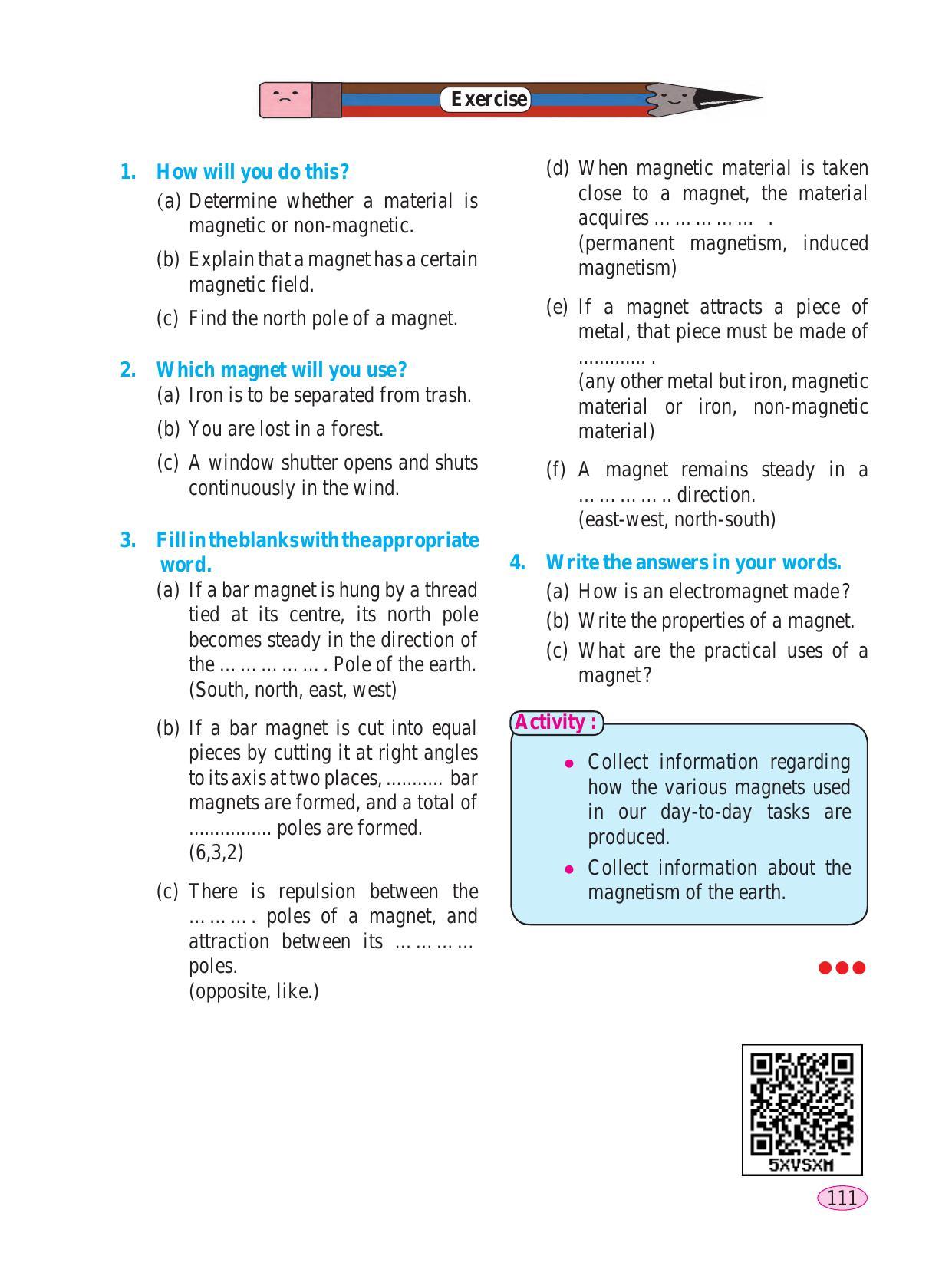 Maharashtra Board Class 6 Science Textbook - Page 121