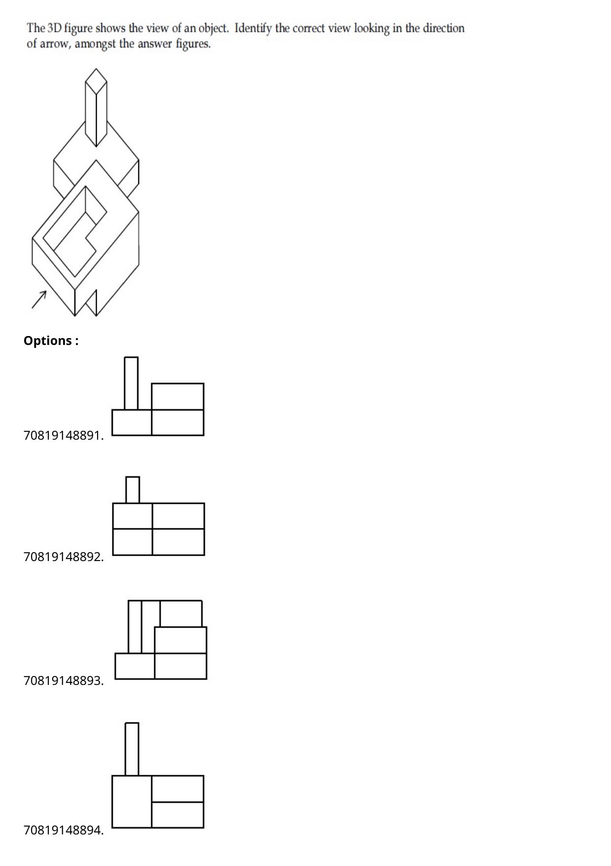 JEE Mains 2021: B Arch & B Planning Bengali (Shift 2) 23-02-2021 Question Paper - Page 84