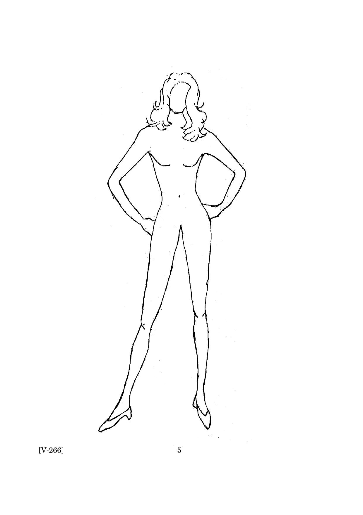Goa Board Class 12 Apparel Designing & Decoration  2019 (March 2019) Question Paper - Page 5