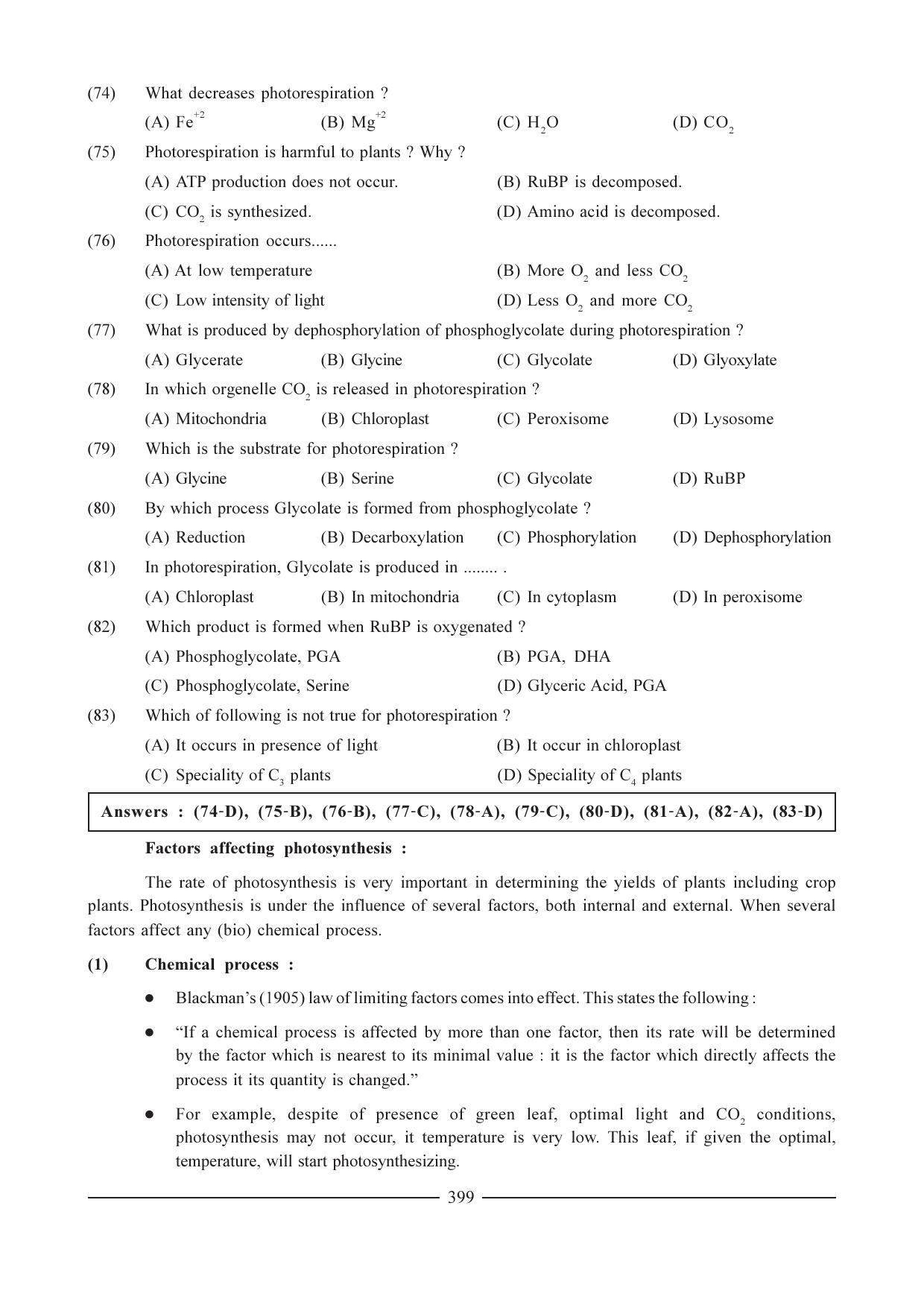GSEB HSC Biology Question Paper (English Medium)- Chapter 20 - Page 18