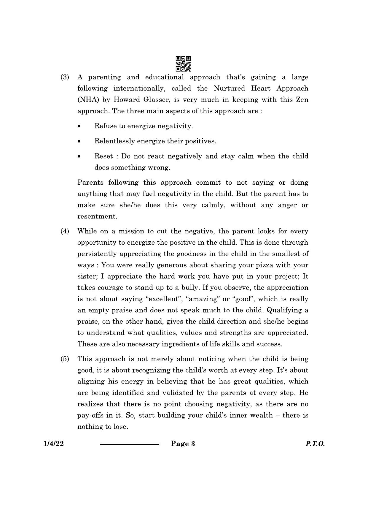 CBSE Class 12 1-4-2 English Core 2024 Question Paper - Page 3