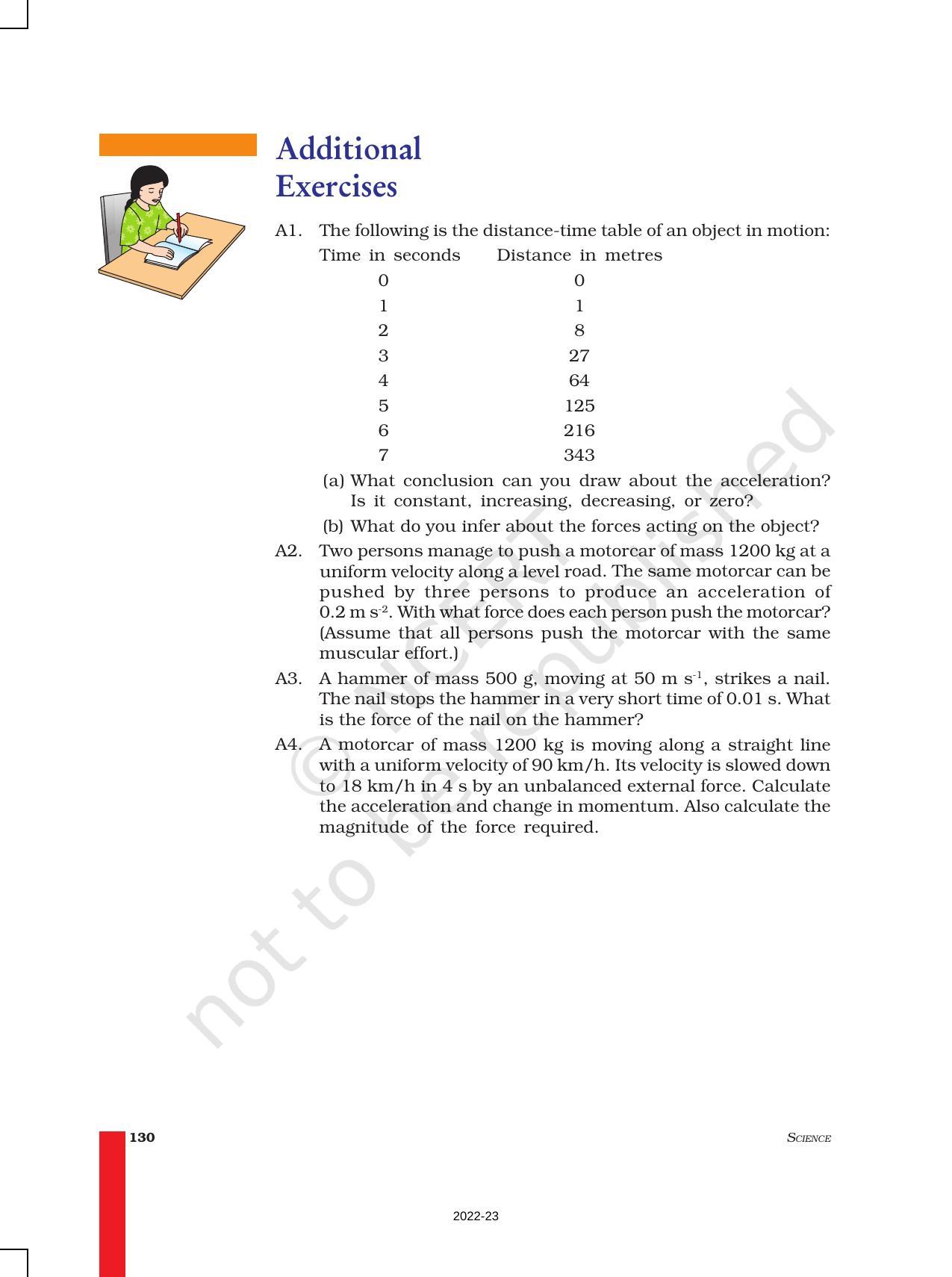 NCERT Book for Class 9 Science Chapter 9 Force And Laws Of Motion - Page 17