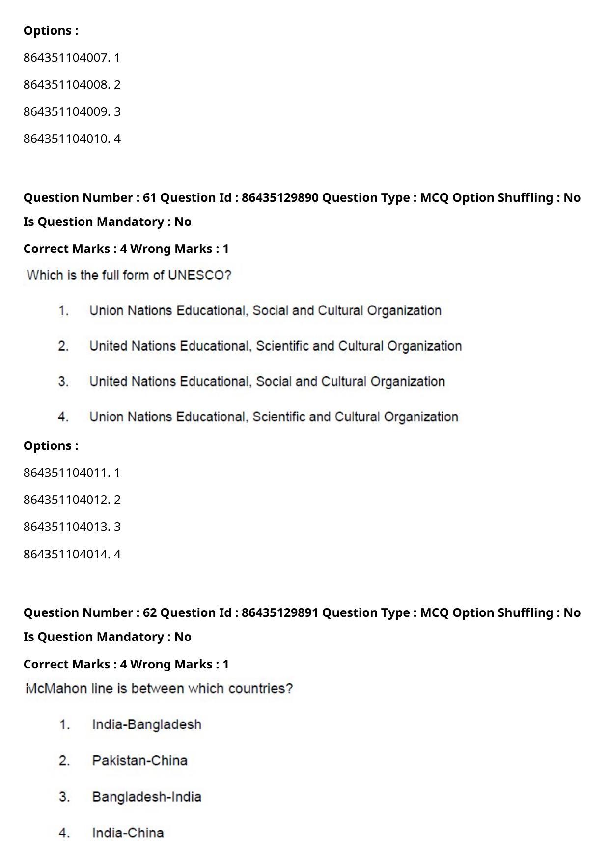CUET PG 2021 PGQP18 Question Paper - Page 33