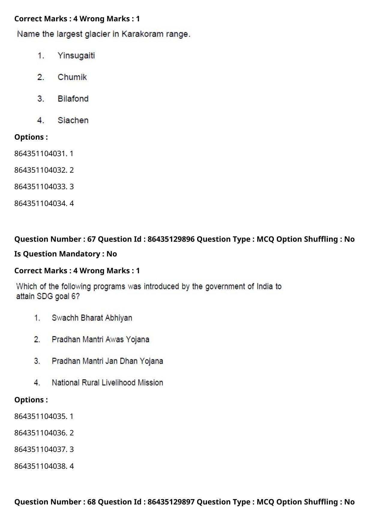 CUET PG 2021 PGQP18 Question Paper - Page 36