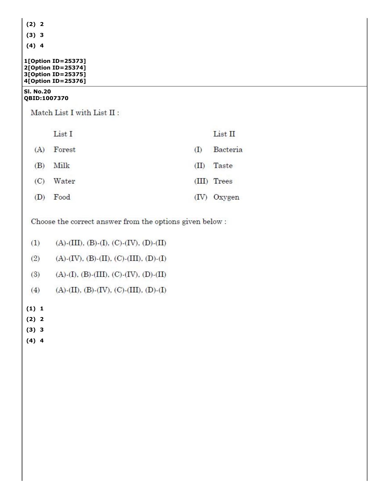 CUET (PG) 2022: PGQP-75 Zoology (09-09-2022) Question Paper - Page 19