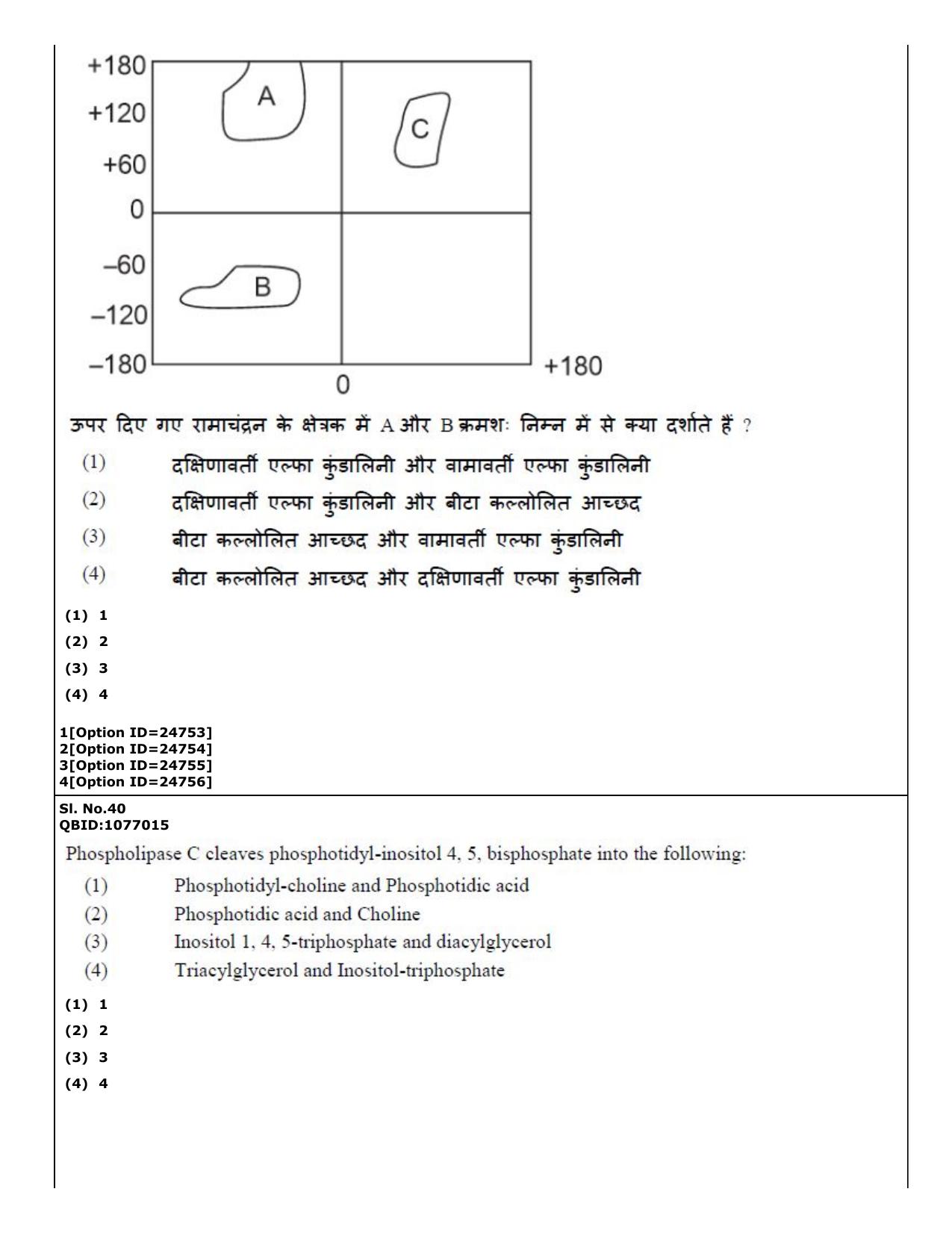 CUET (PG) 2022: PGQP-75 Zoology (09-09-2022) Question Paper - Page 34