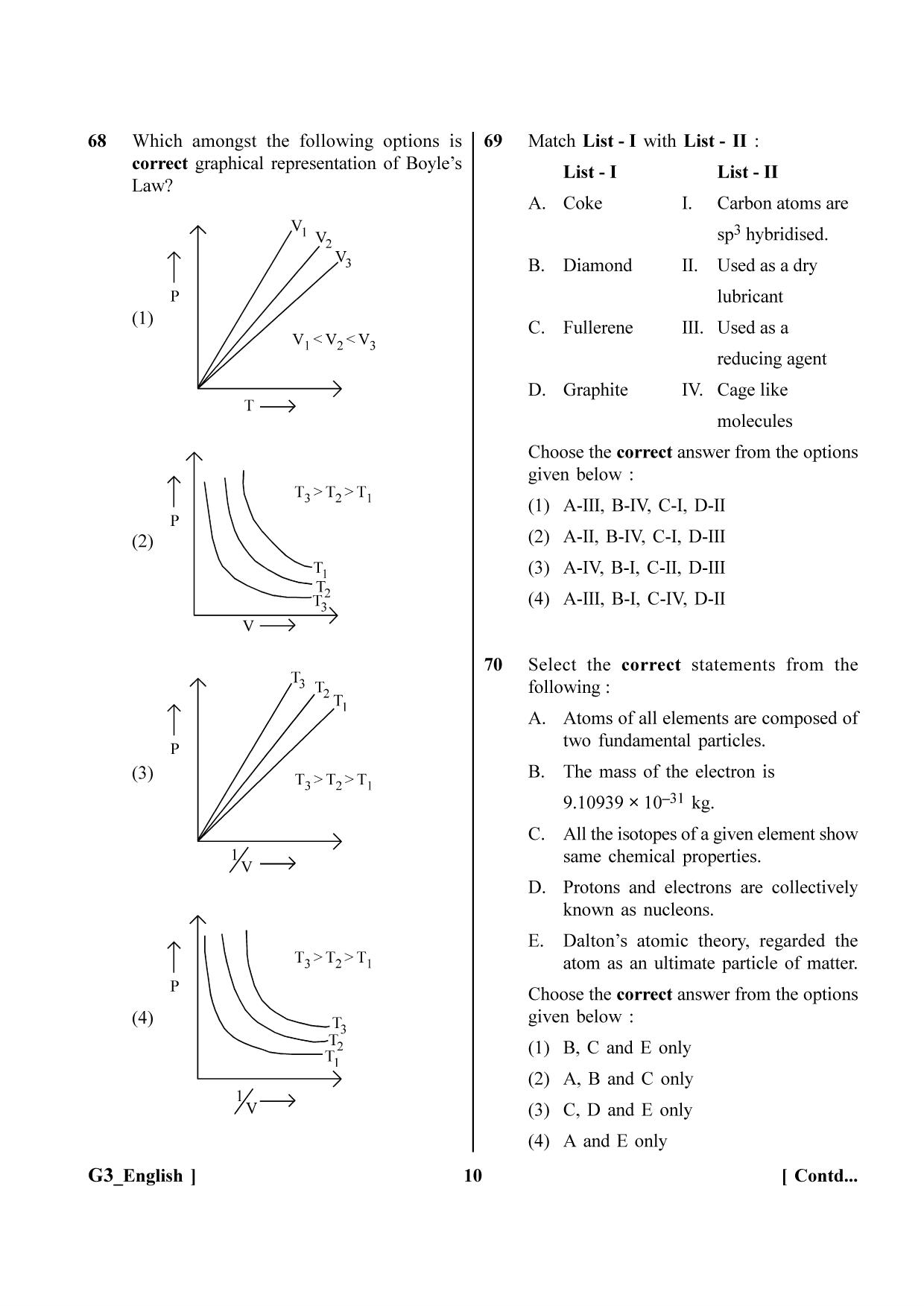 NEET 2023 G3 Question Paper - Page 10