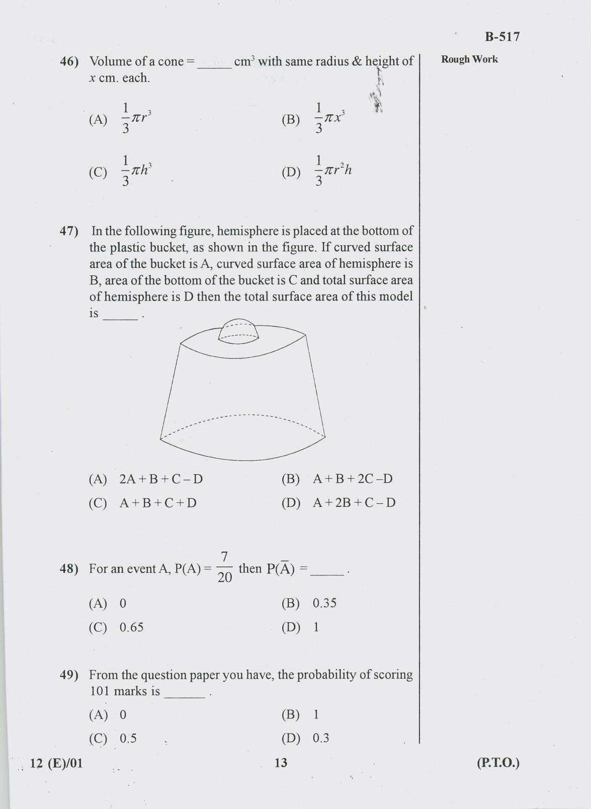 Gujarat Board Class 10th Question Paper 2018 - 12 Maths (10th ENG MED) - Page 13